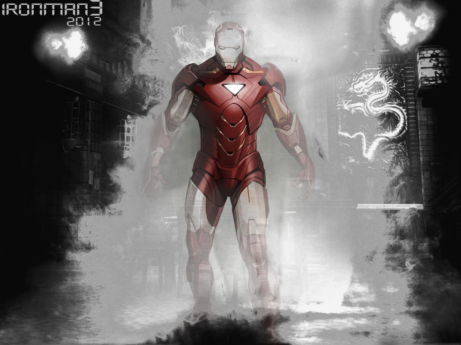 Ironman Black And White Wallpapers