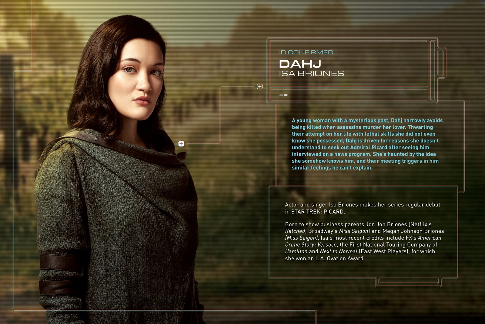 Isa Briones As Dahj In Star Trek Picard Wallpapers