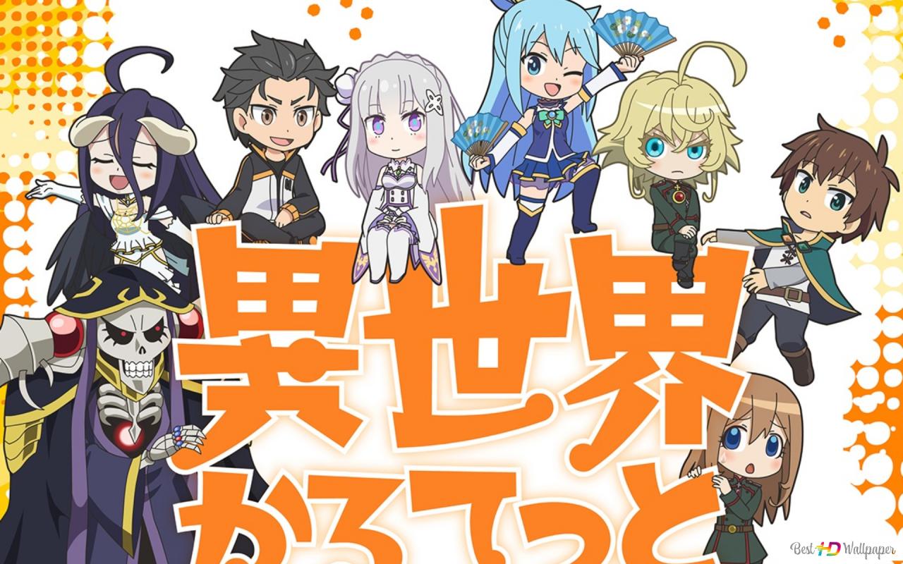 Isekai Quartet Wallpapers