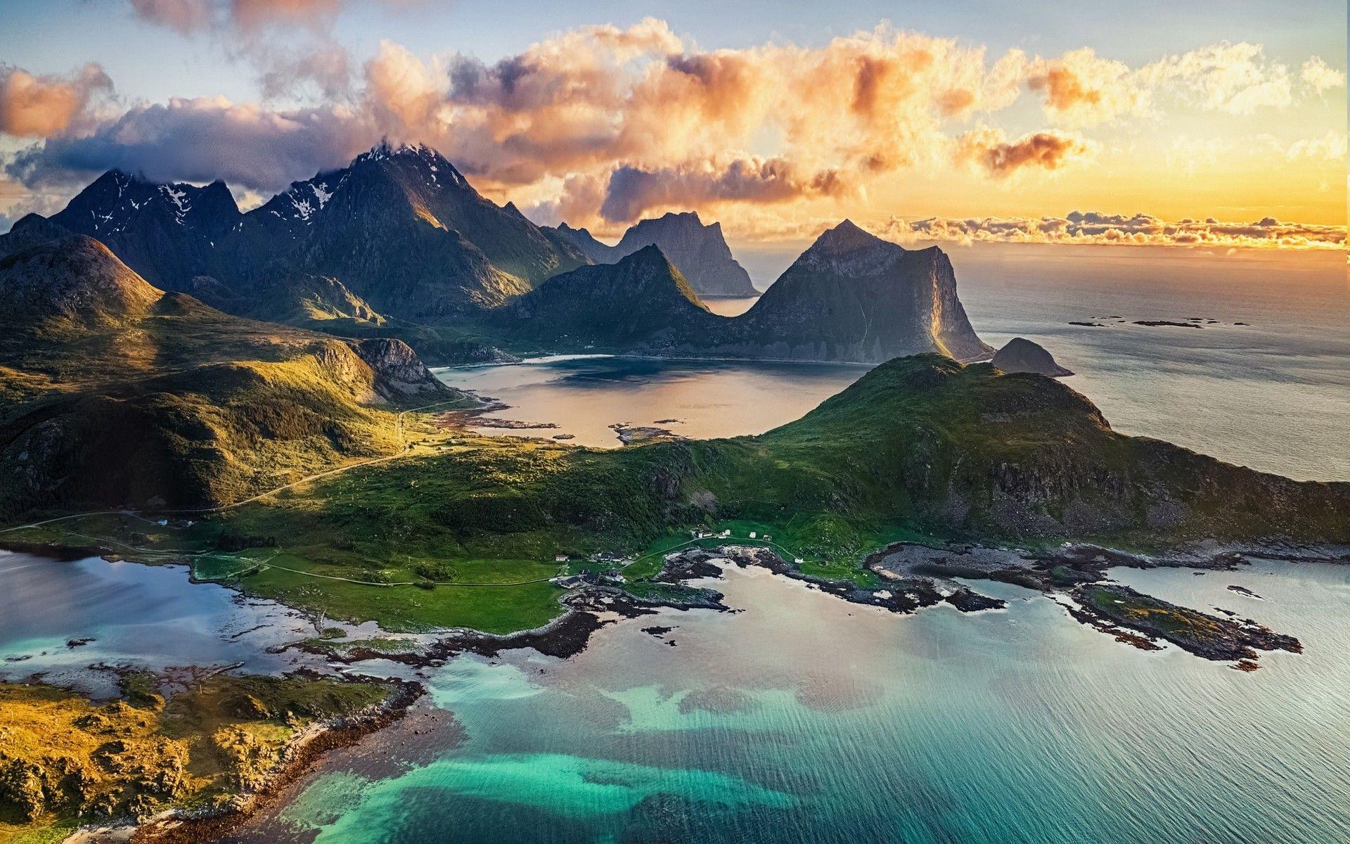 Island Mountains Wallpapers