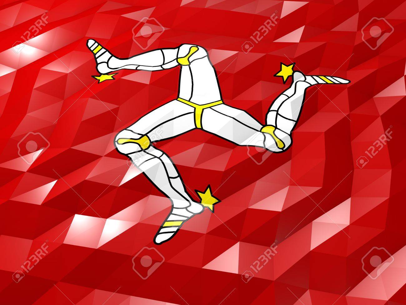 Isle Of Man Flag Wallpapers