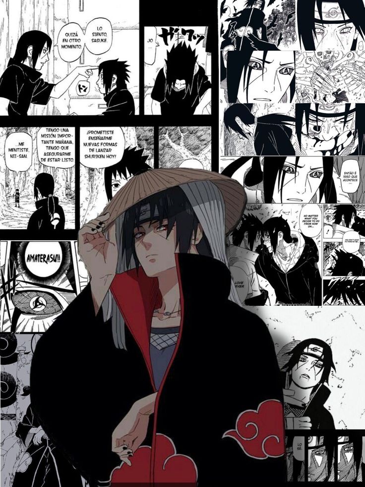 Itachi Manga Panel Wallpapers