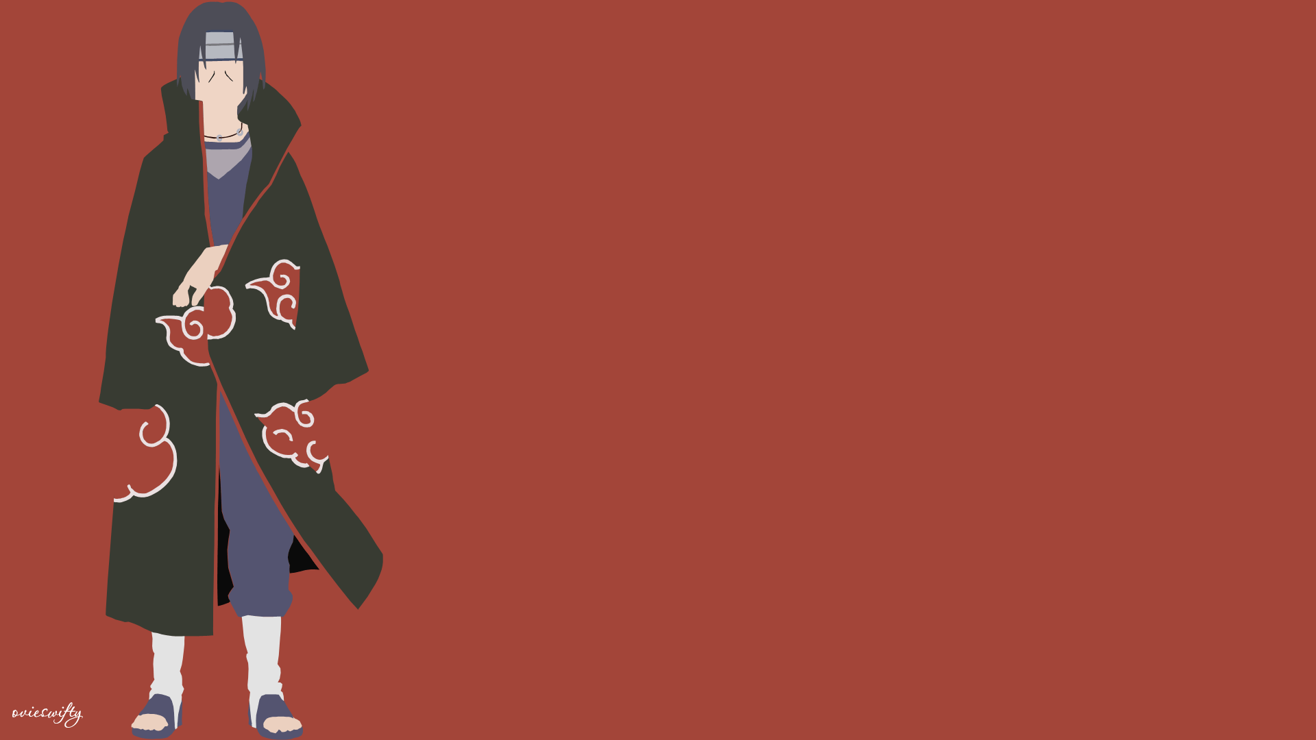 Itachi Minimalist Wallpapers