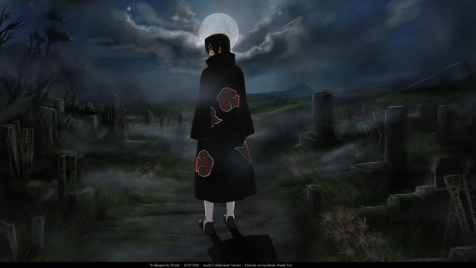 Itachi Uchiha 4K Digital Art Wallpapers