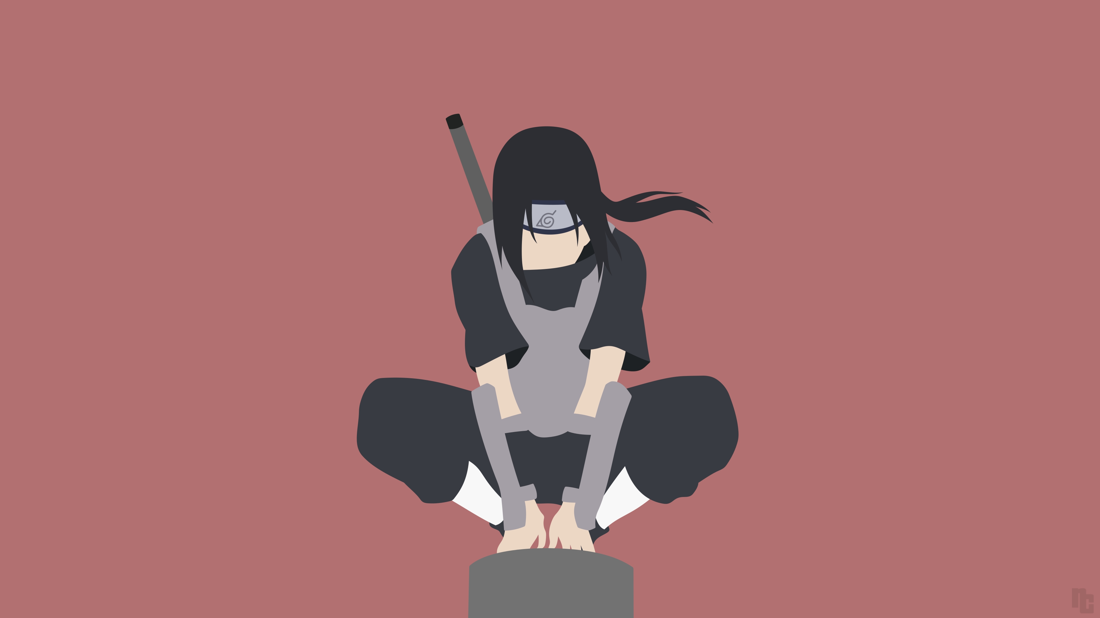 Itachi Uchiha 4K Digital Art Wallpapers