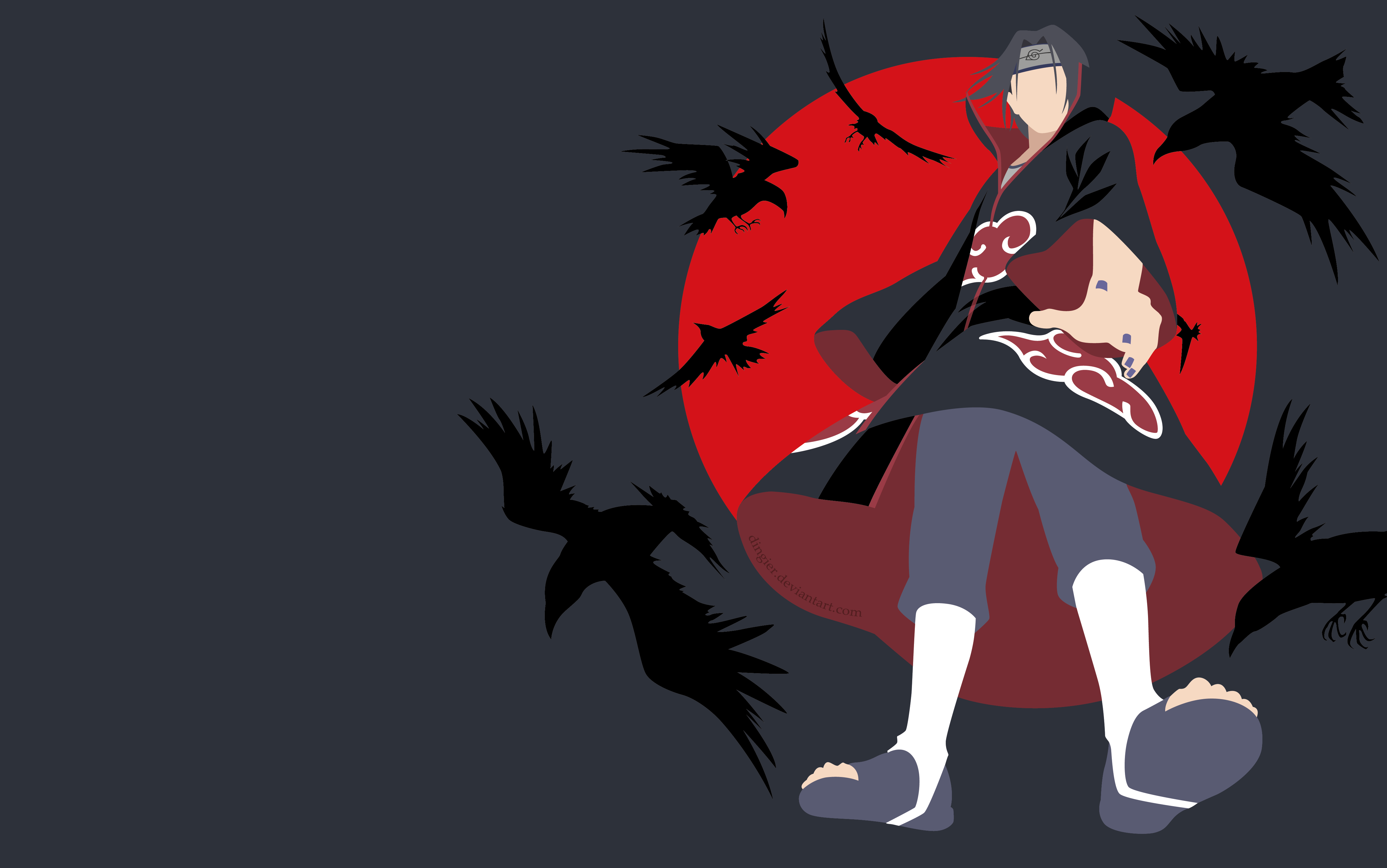 Itachi Uchiha Awesome Digital Art Wallpapers