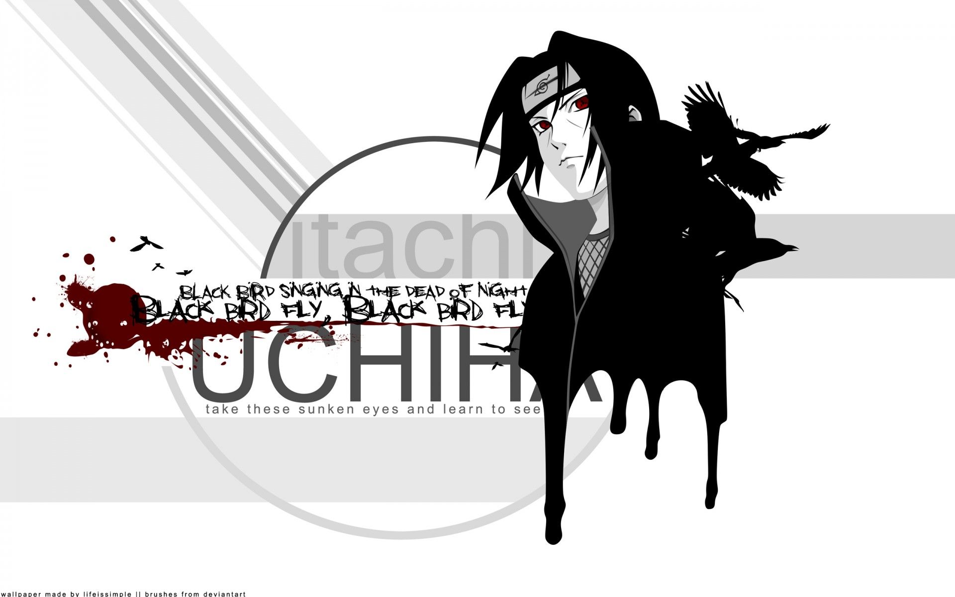 Itachi Uchiha Hd Naruto  Art Wallpapers