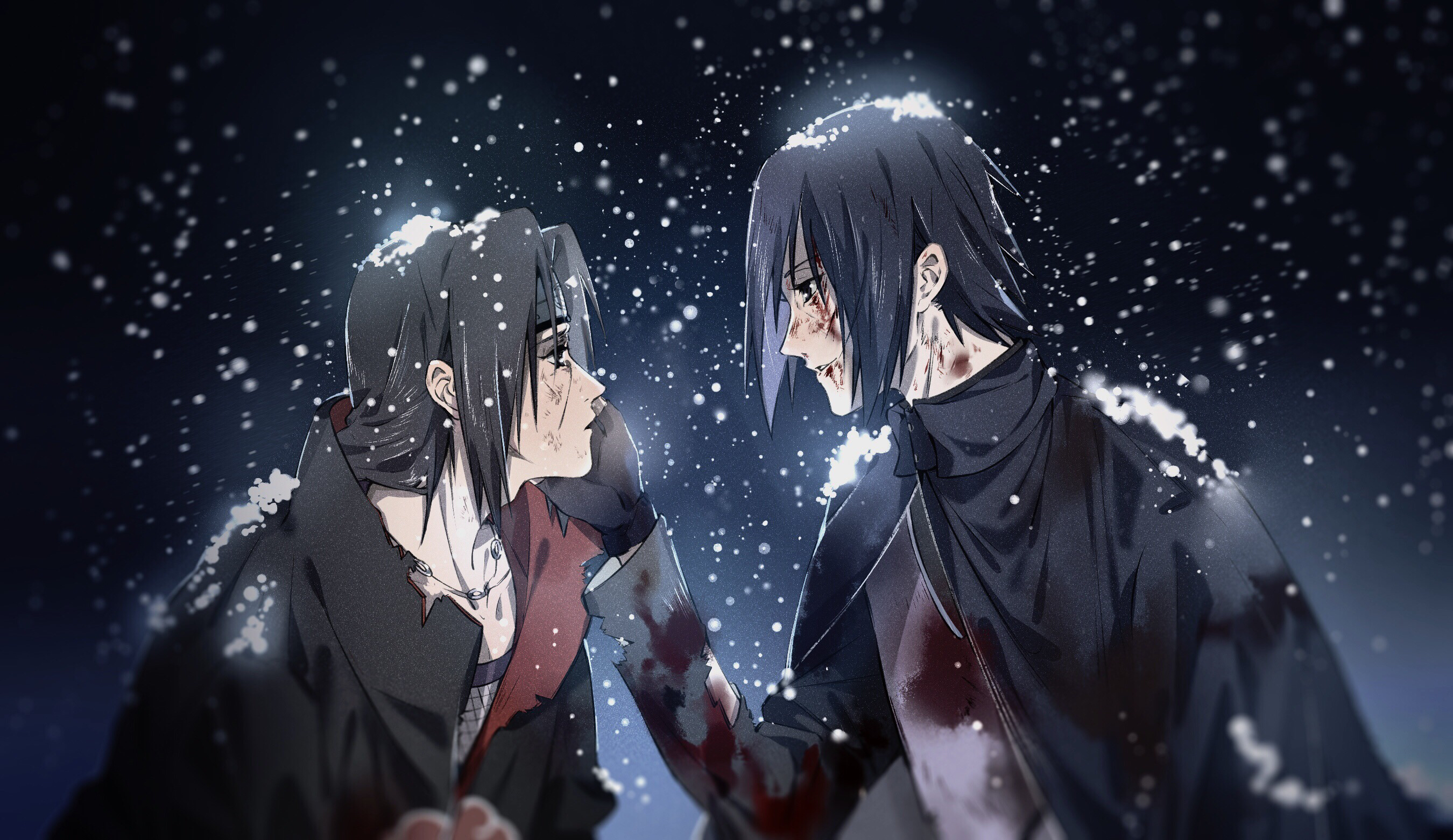 Itachi Vs Sasuke 4K Naruto Wallpapers