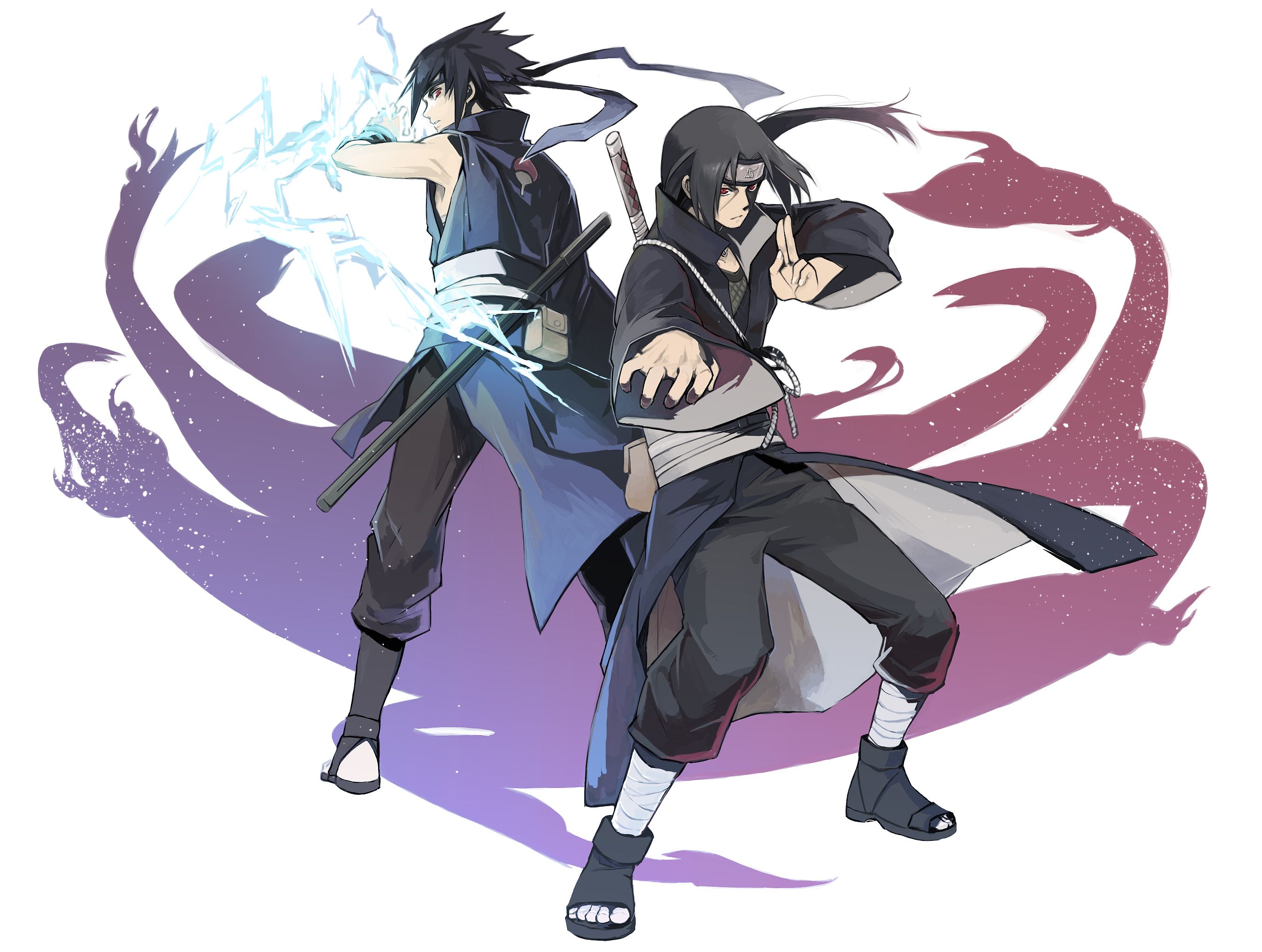 Itachi Vs Sasuke 4K Naruto Wallpapers