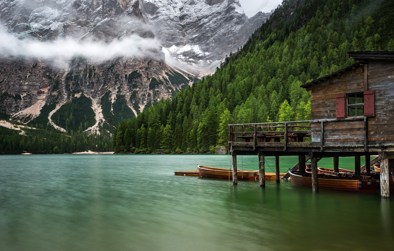 Italy Lake House Wallpapers