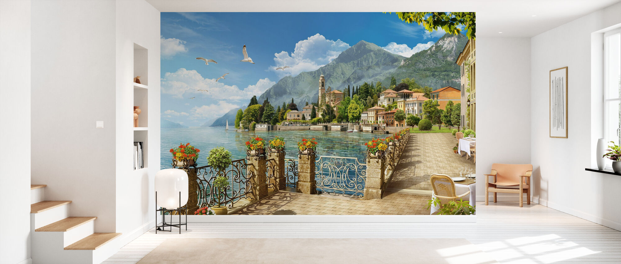 Italy Lake House Wallpapers