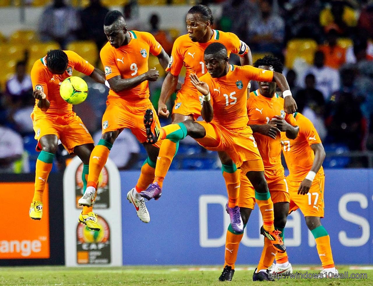 Ivory Coast Flag Wallpapers