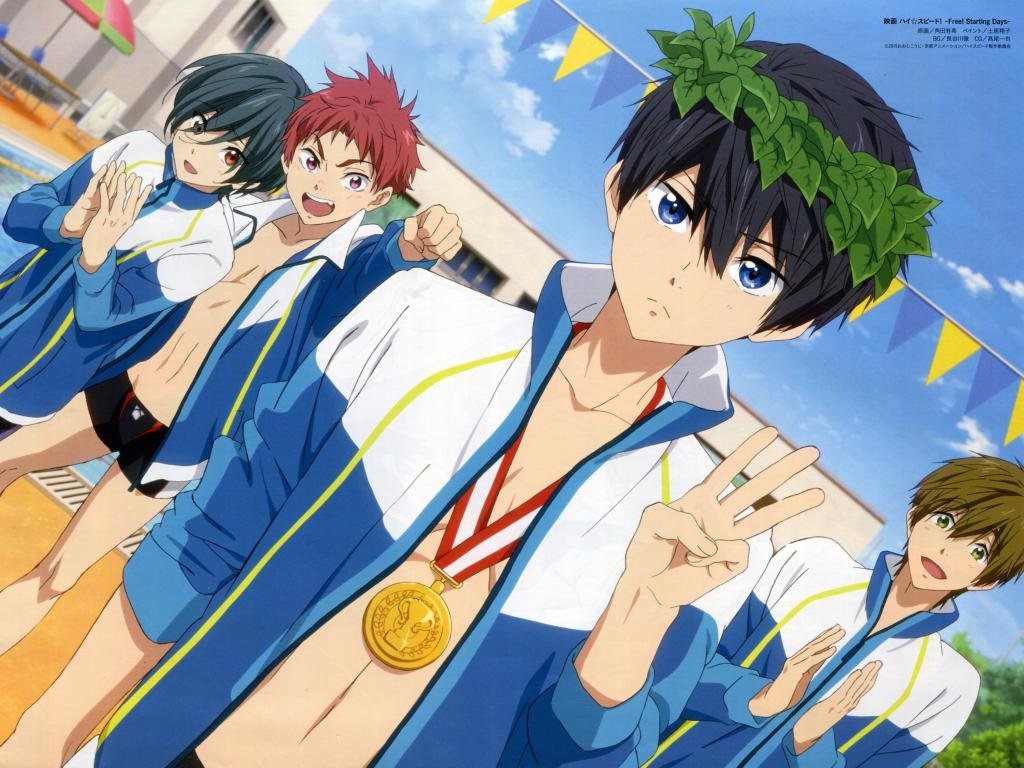 Iwatobi Swim Club Wallpapers