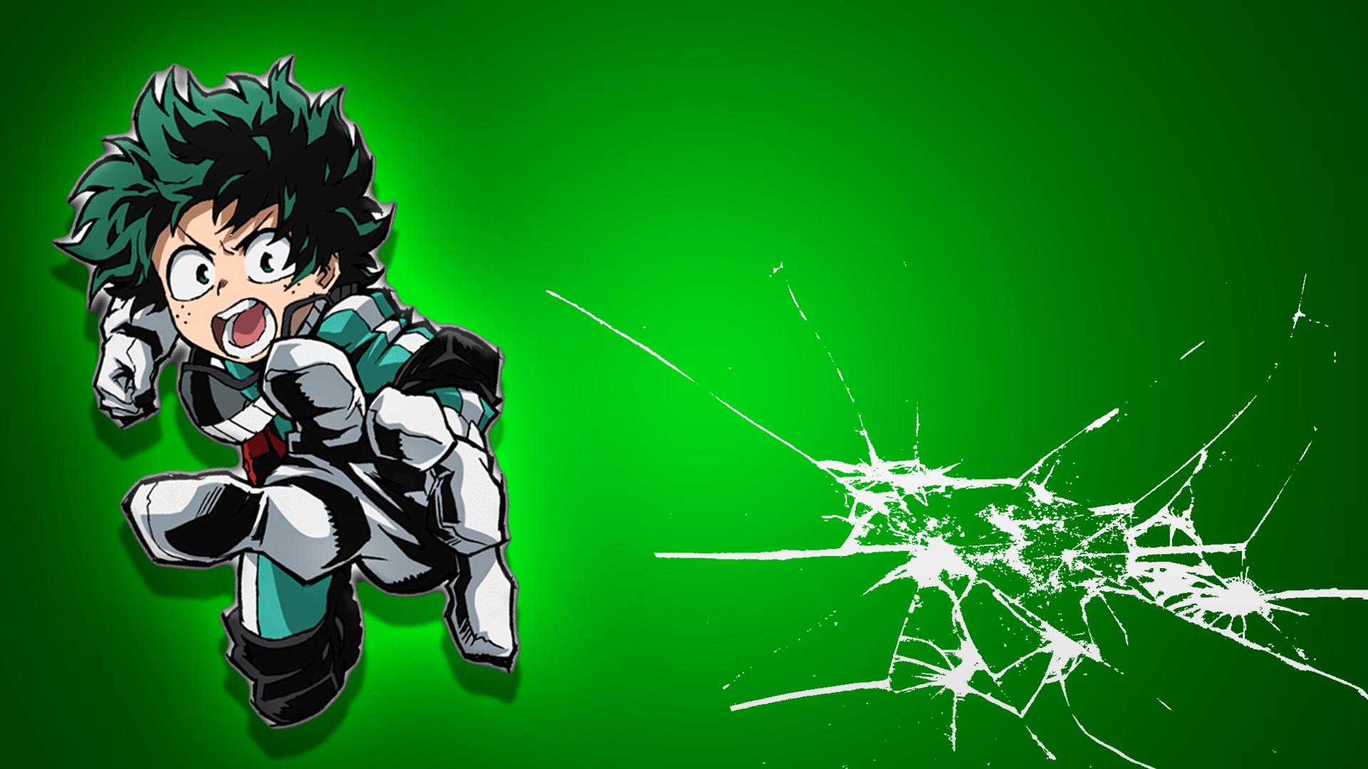 Izuku Midoriya Cool My Hero Academia Wallpapers