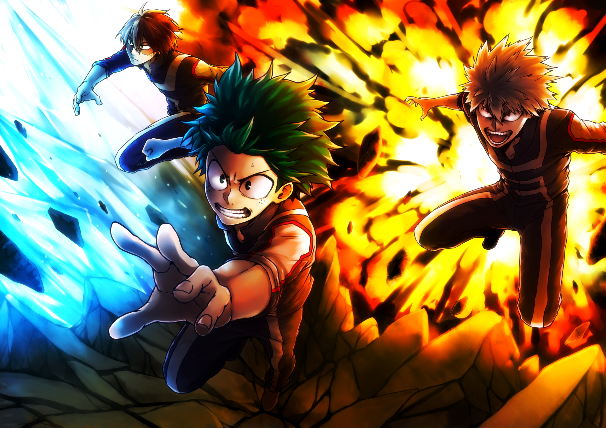 Izuku Midoriya Cool My Hero Academia Wallpapers