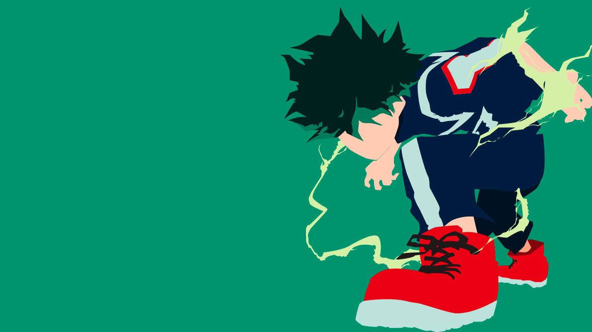 Izuku Midoriya Deku My Hero Academia Minimal Wallpapers