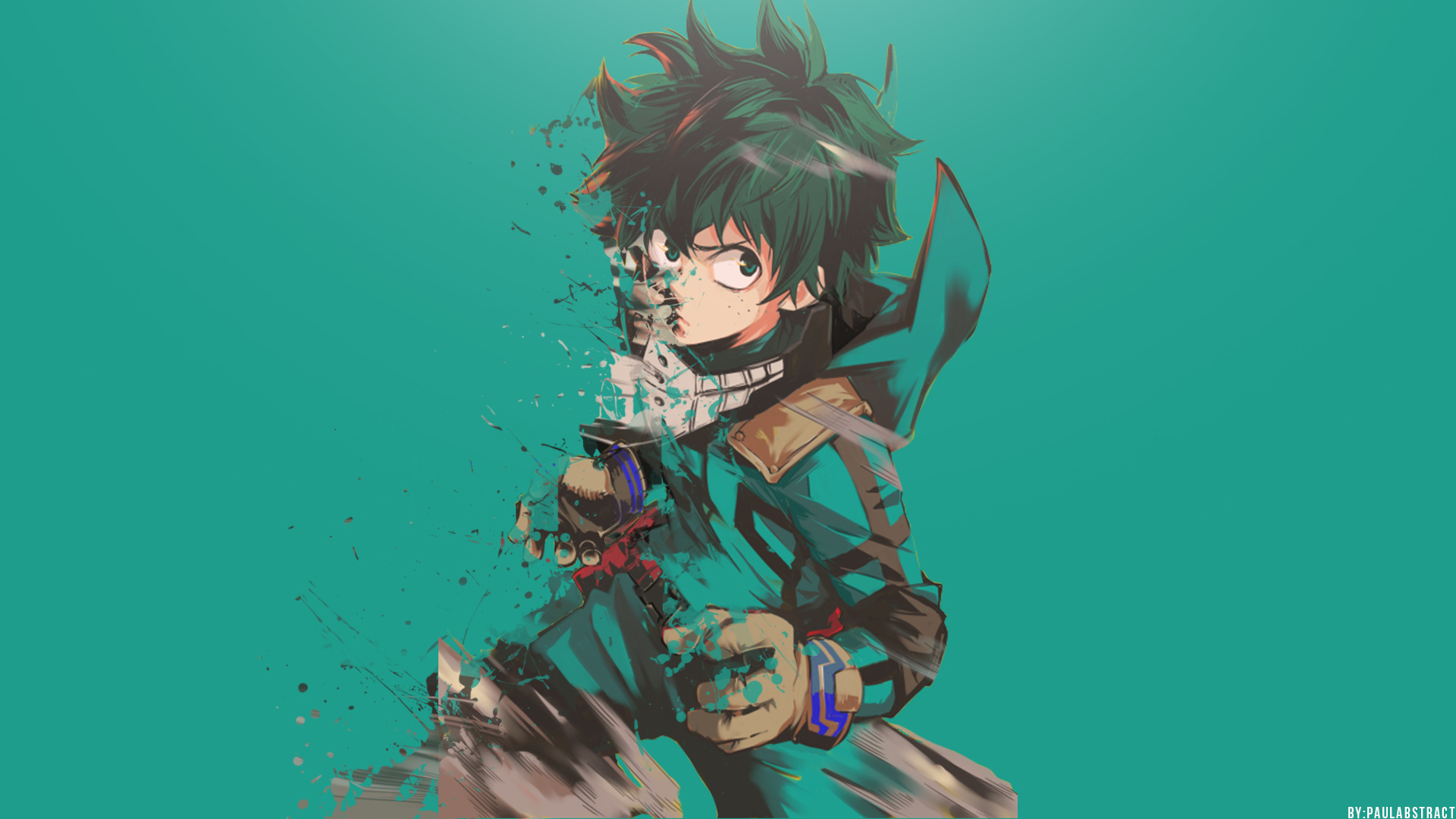 Izuku Midoriya Deku My Hero Academia Minimal Wallpapers