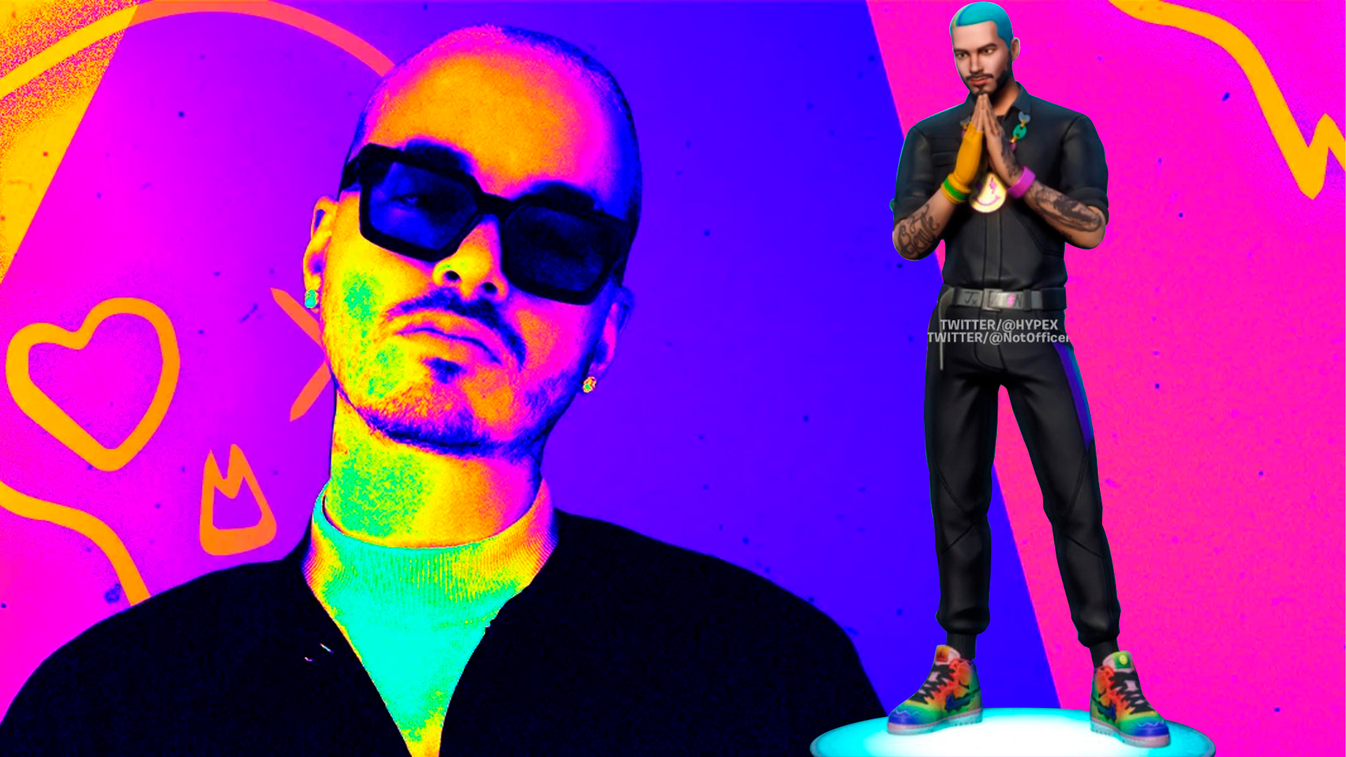 J Balvin Fortnite Wallpapers