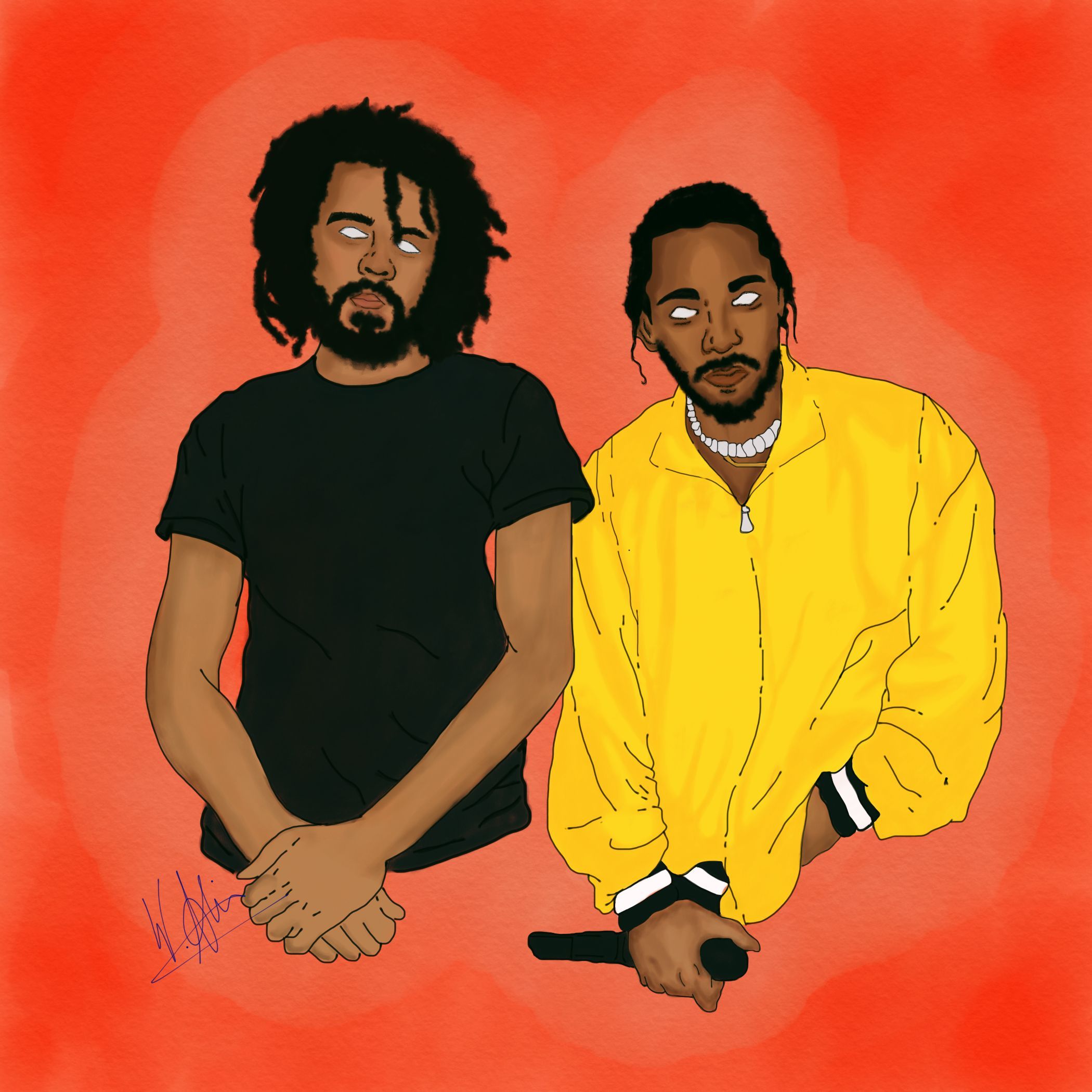 J Cole Cartoon Wallpapers