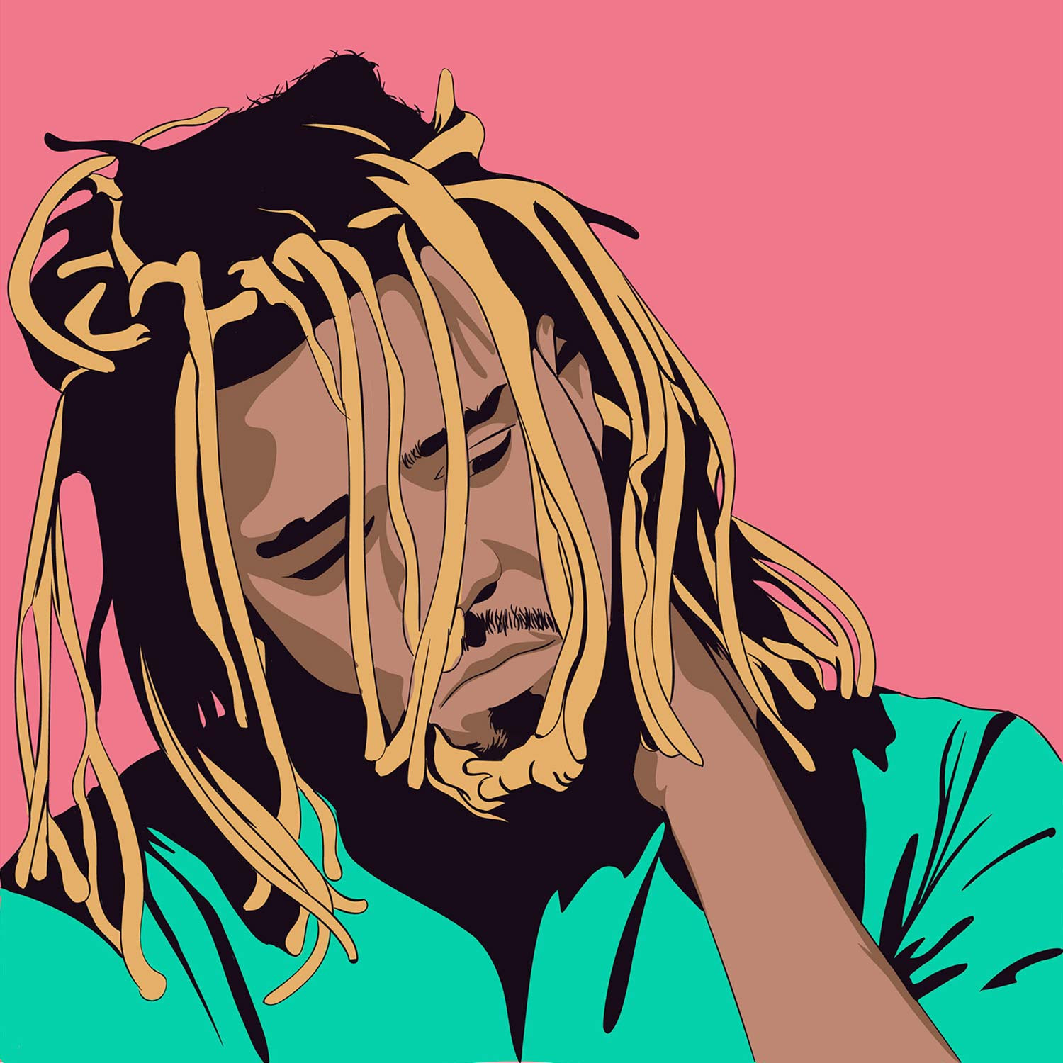 J Cole Cartoon Wallpapers