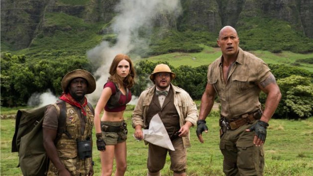 Jack Black And Karen Gillan In Jumanji The Next Level Wallpapers