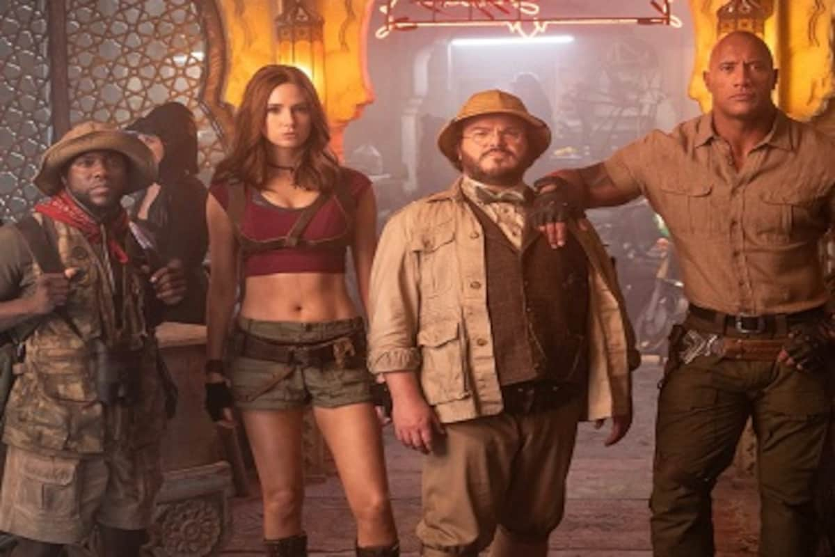 Jack Black And Karen Gillan In Jumanji The Next Level Wallpapers