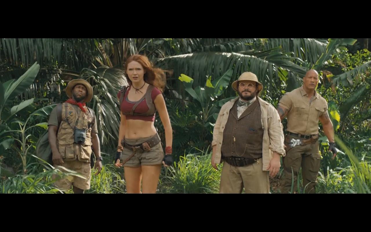 Jack Black And Karen Gillan In Jumanji The Next Level Wallpapers