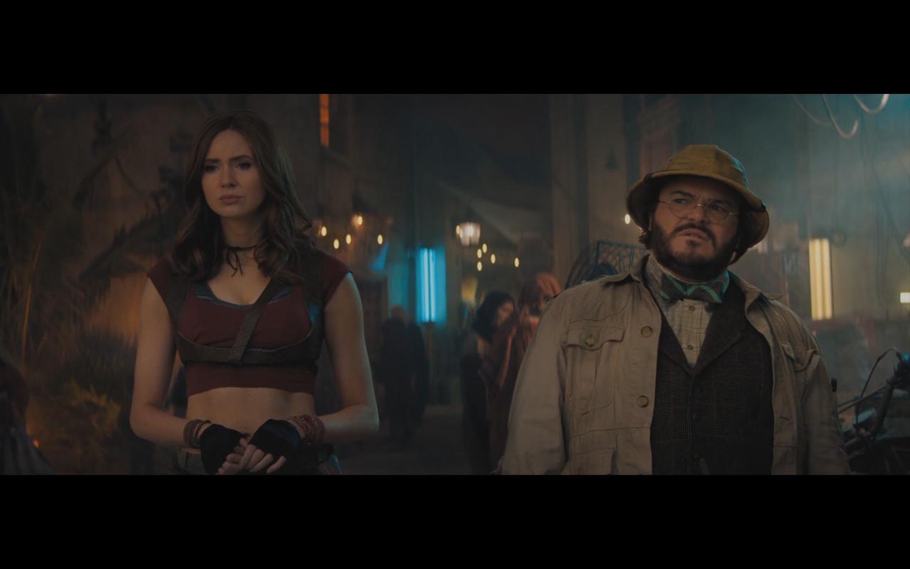 Jack Black And Karen Gillan In Jumanji The Next Level Wallpapers