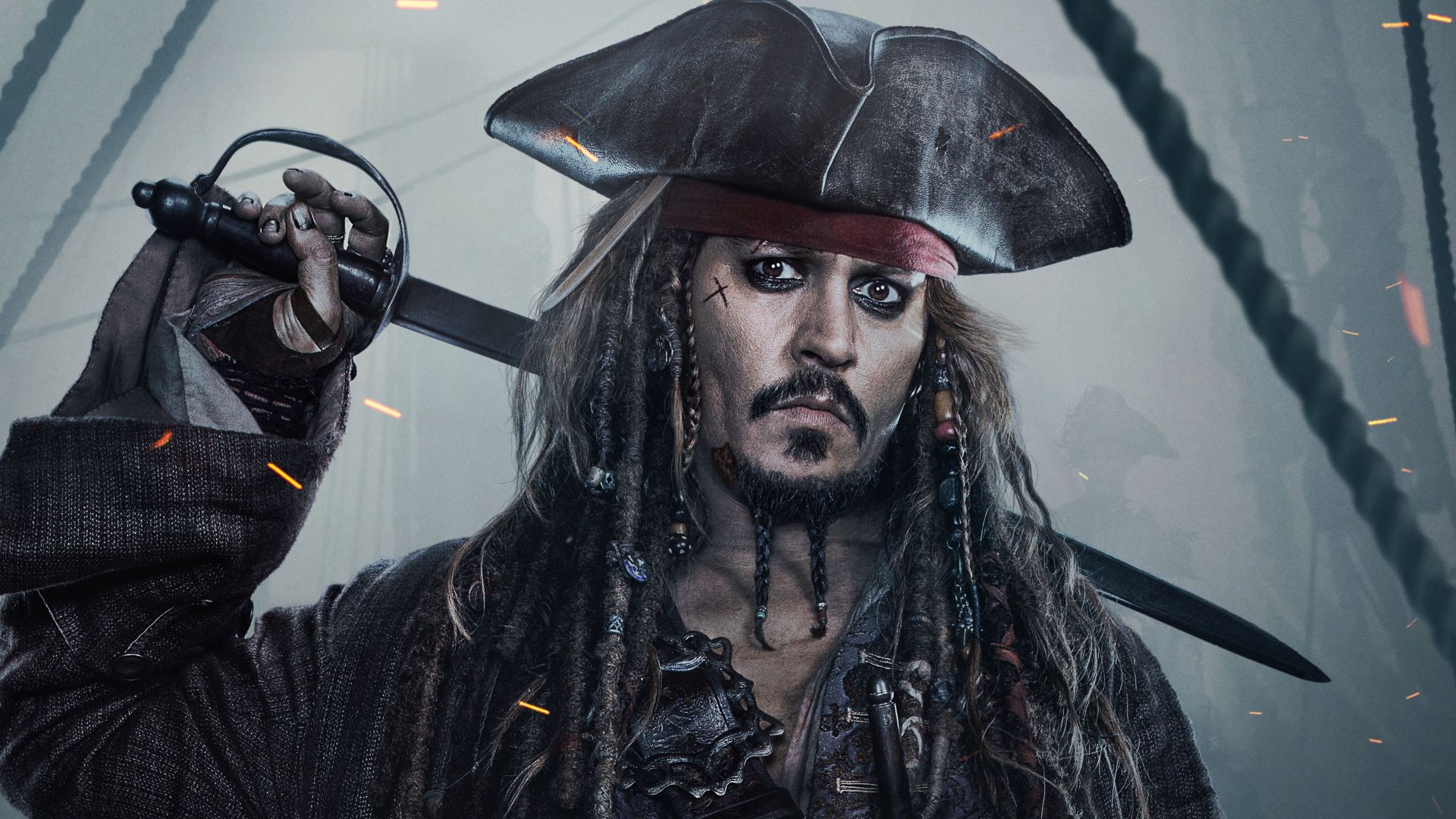 Jack Sparrow Pirates Of The Caribbean Dead Men Tell No Tales Still Wallpapers