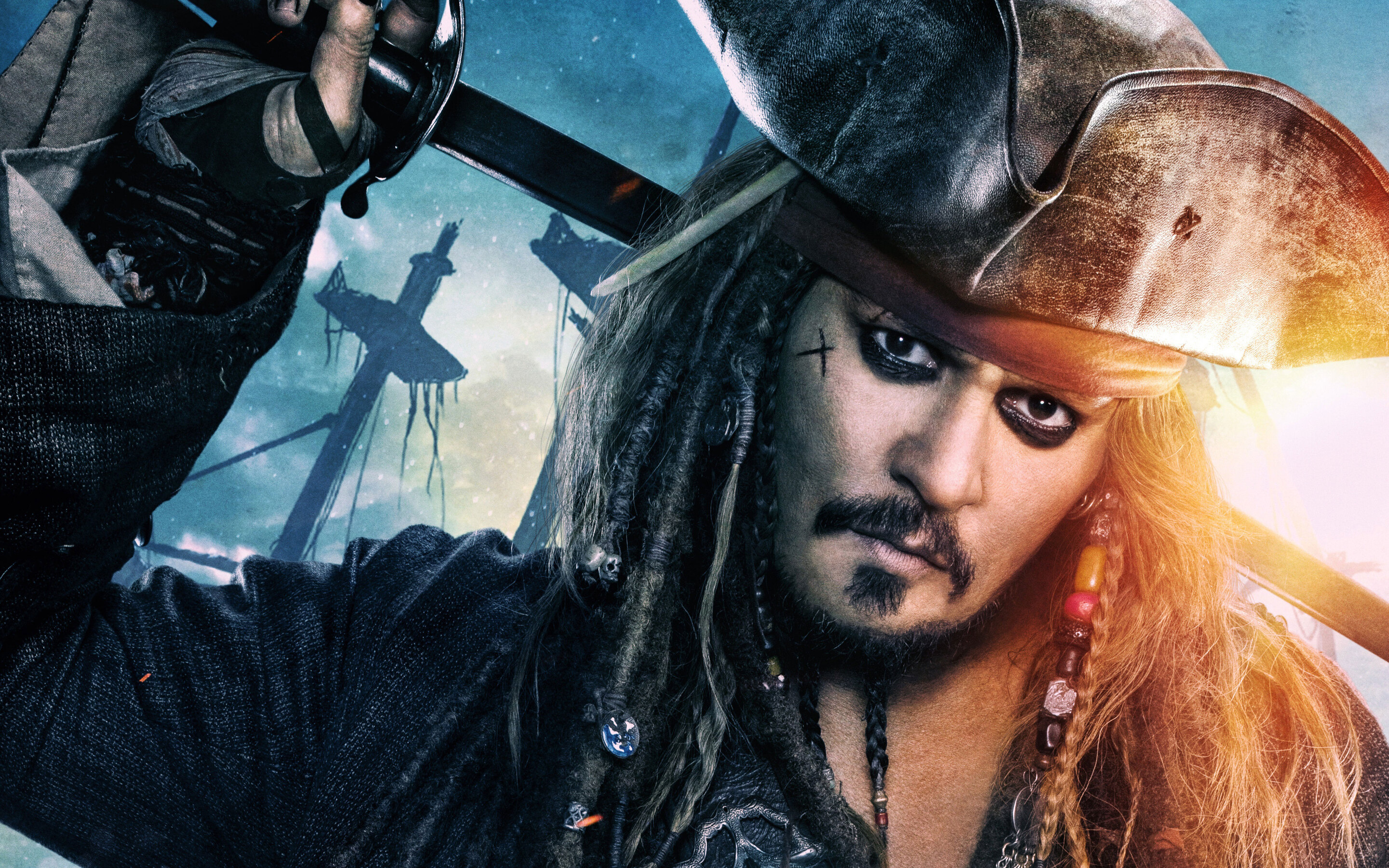 Jack Sparrow Pirates Of The Caribbean Dead Men Tell No Tales Still Wallpapers