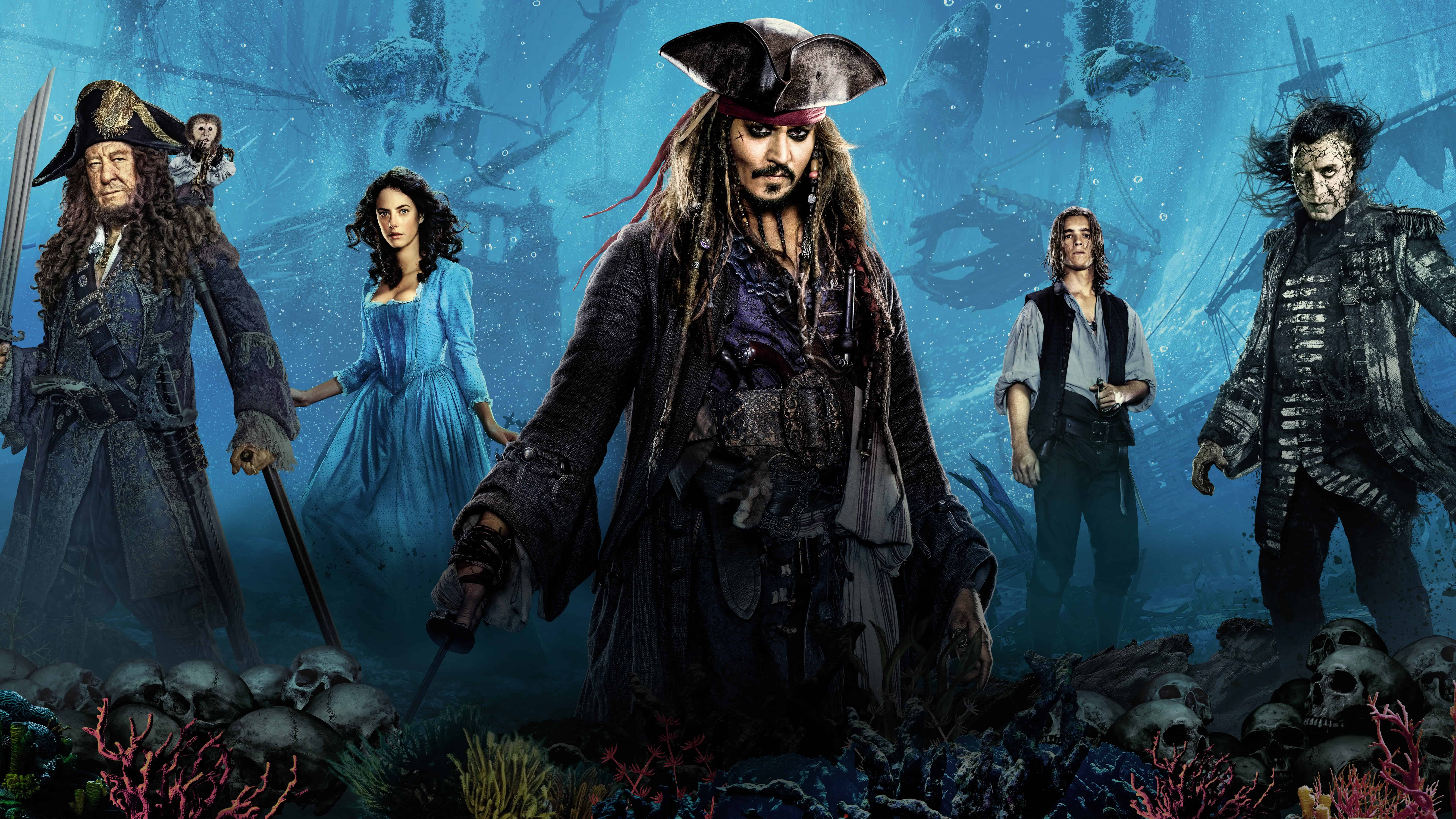 Jack Sparrow Pirates Of The Caribbean Dead Men Tell No Tales Still Wallpapers