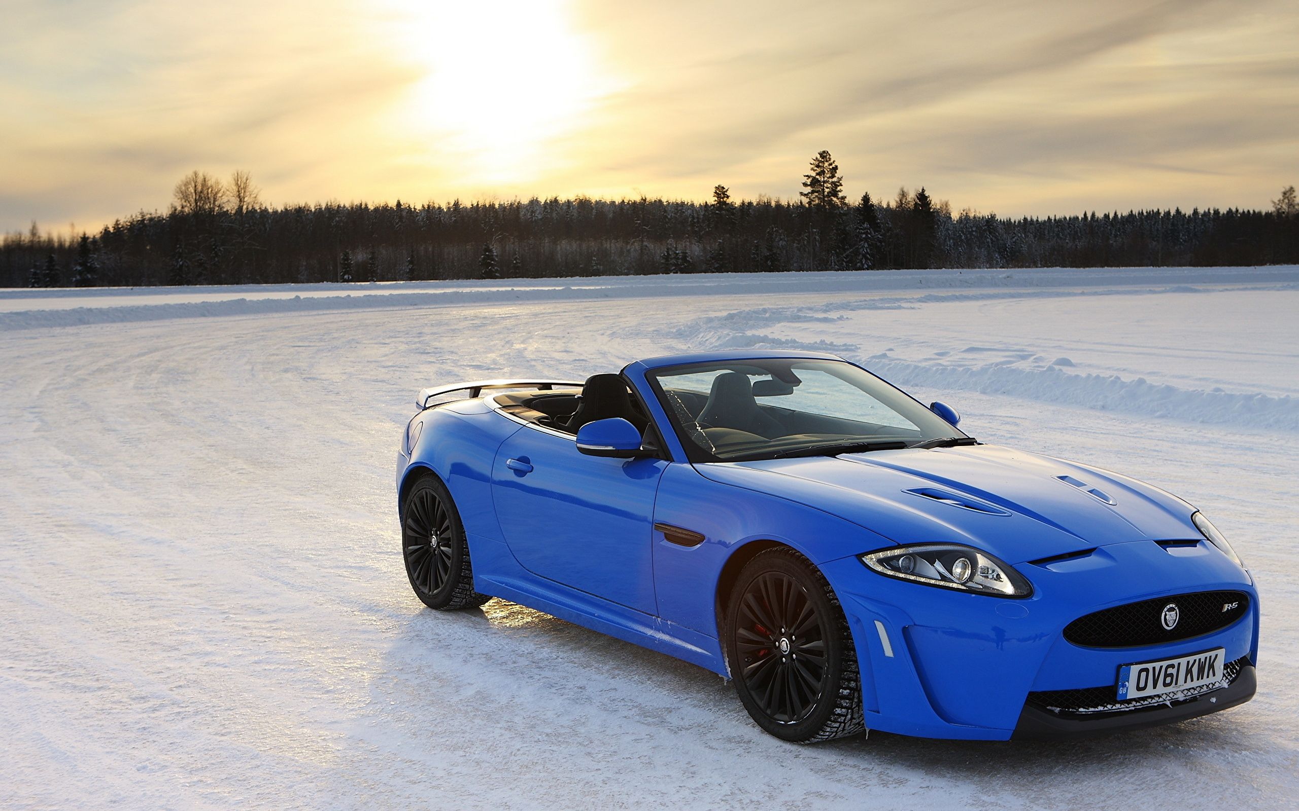 Jaguar Xkr Blue Wallpapers