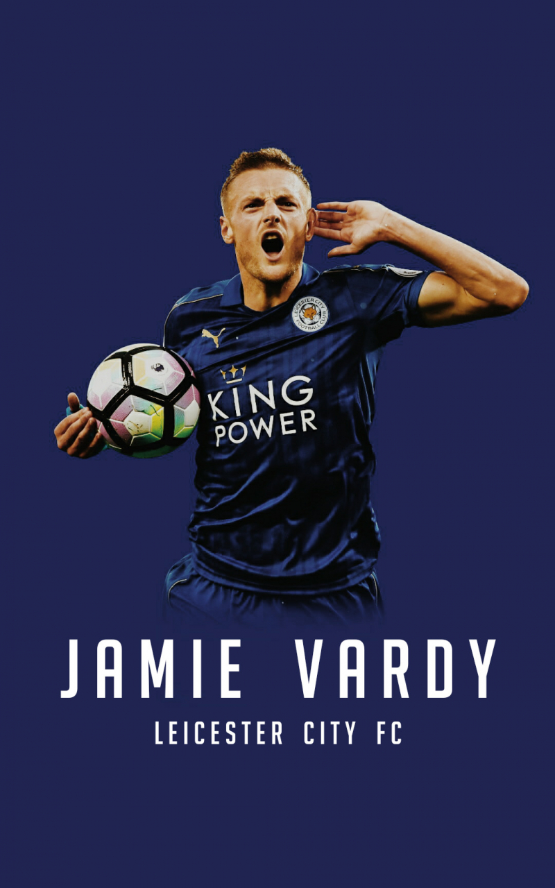 Jamie Vardy 4K Leicester Wallpapers