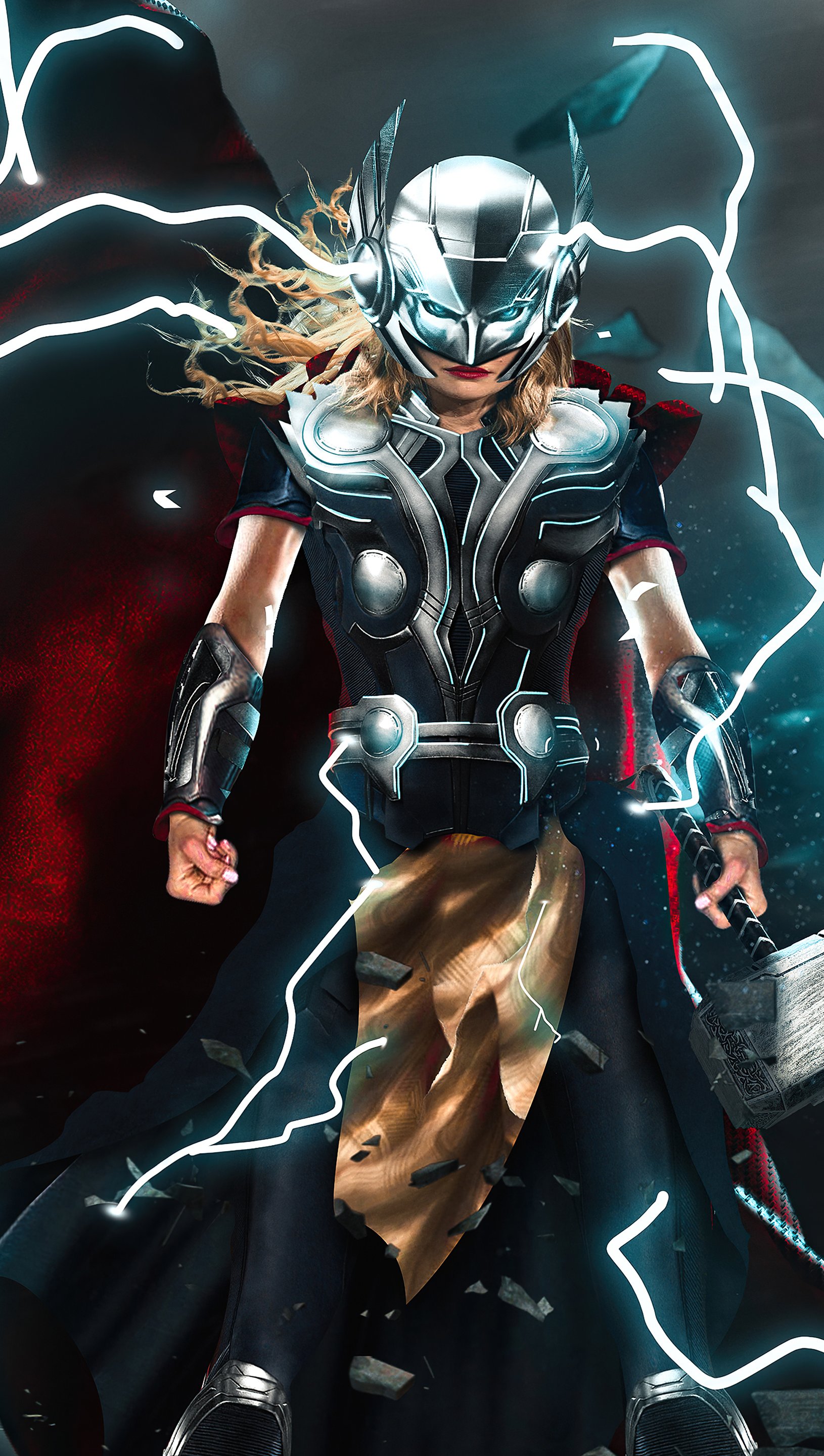 Jane Foster Thor 2021 4K Art Wallpapers