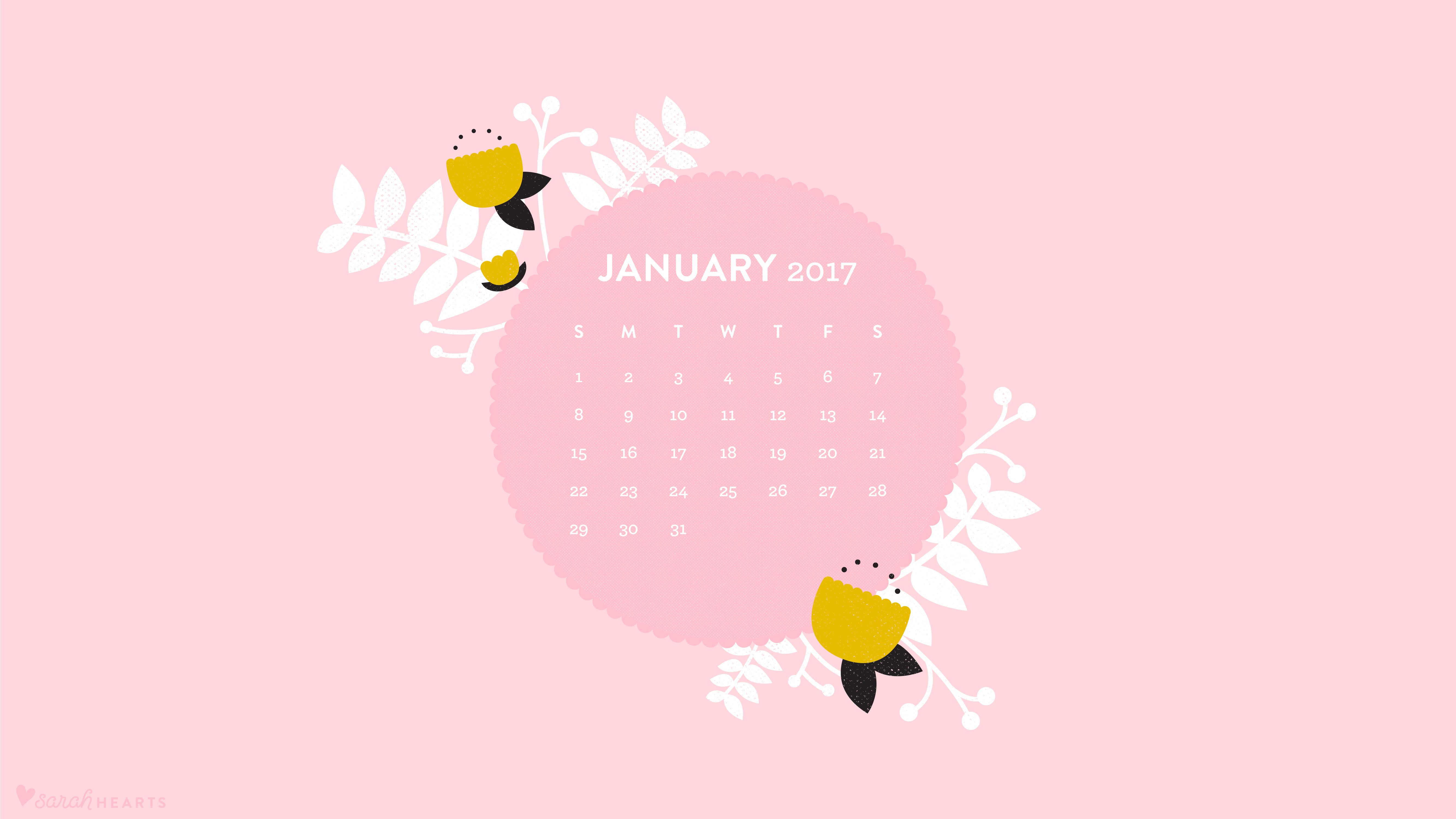 January 2017 Desktop Wallpapers