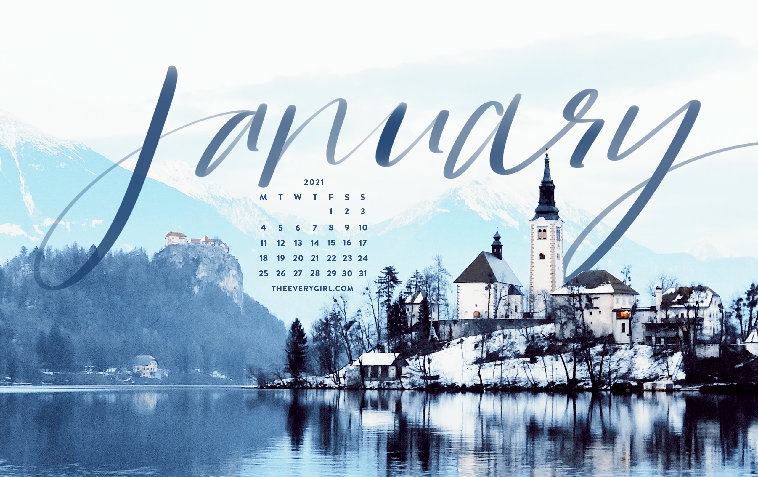 January Desktop Wallpapers