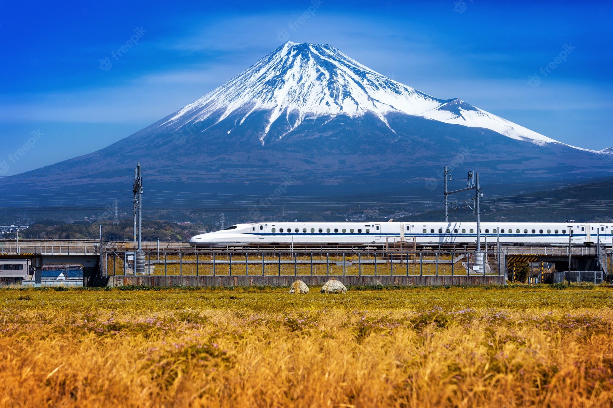 Japan Bullet Train View Wallpapers