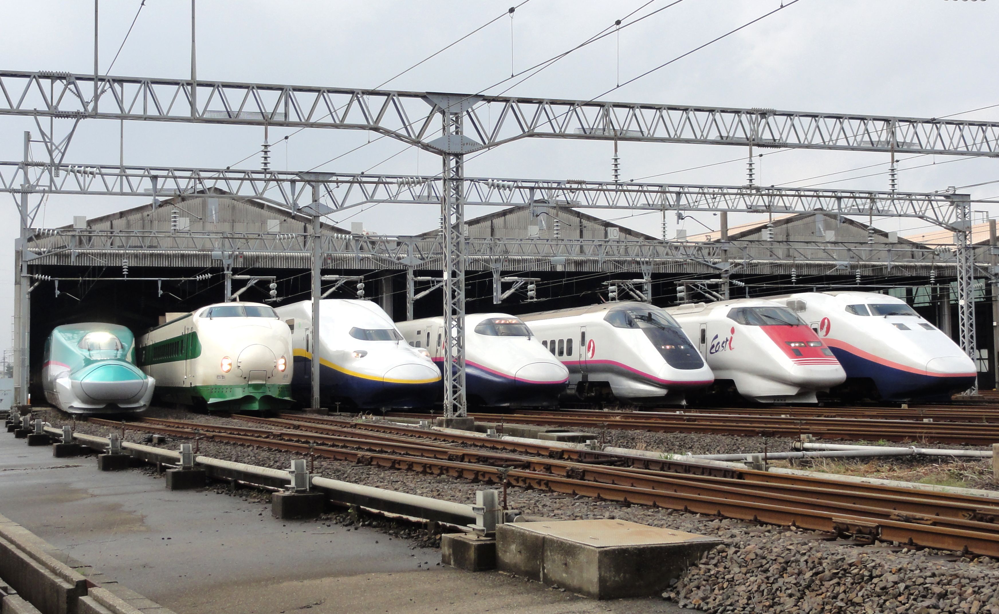 Japan Bullet Train View Wallpapers