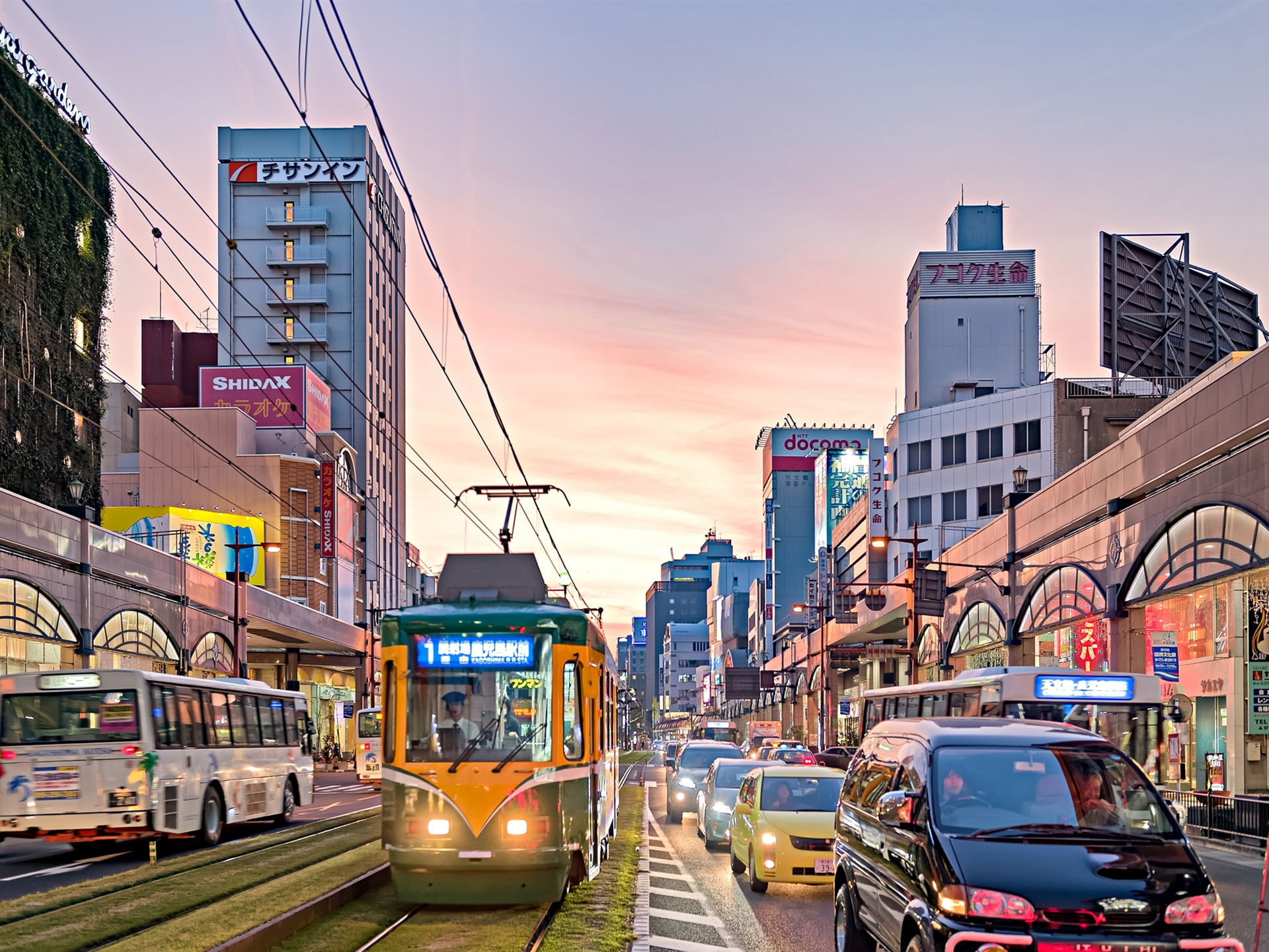 Japan City Street Wallpapers