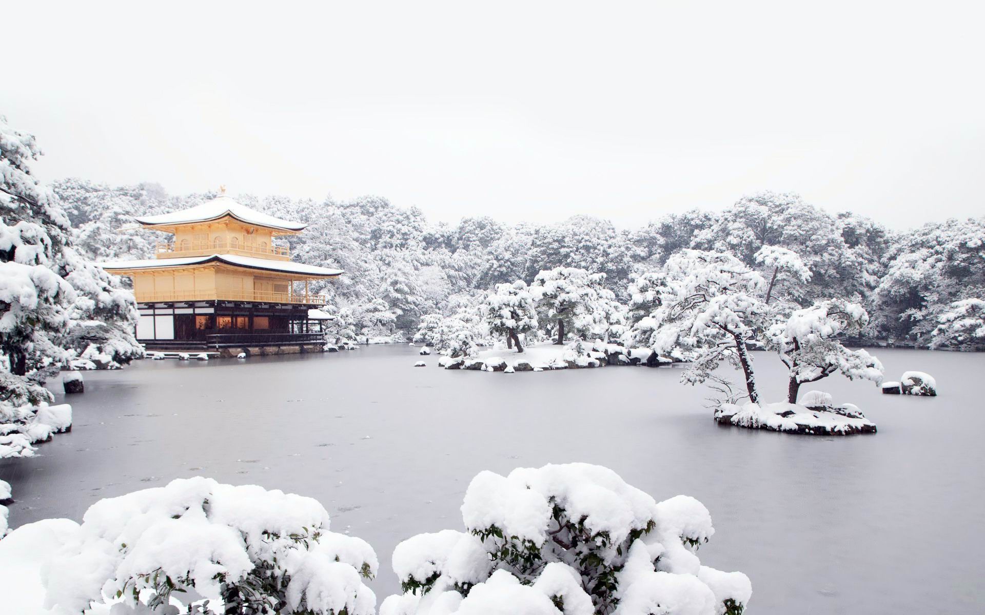 Japan Lake House Wallpapers