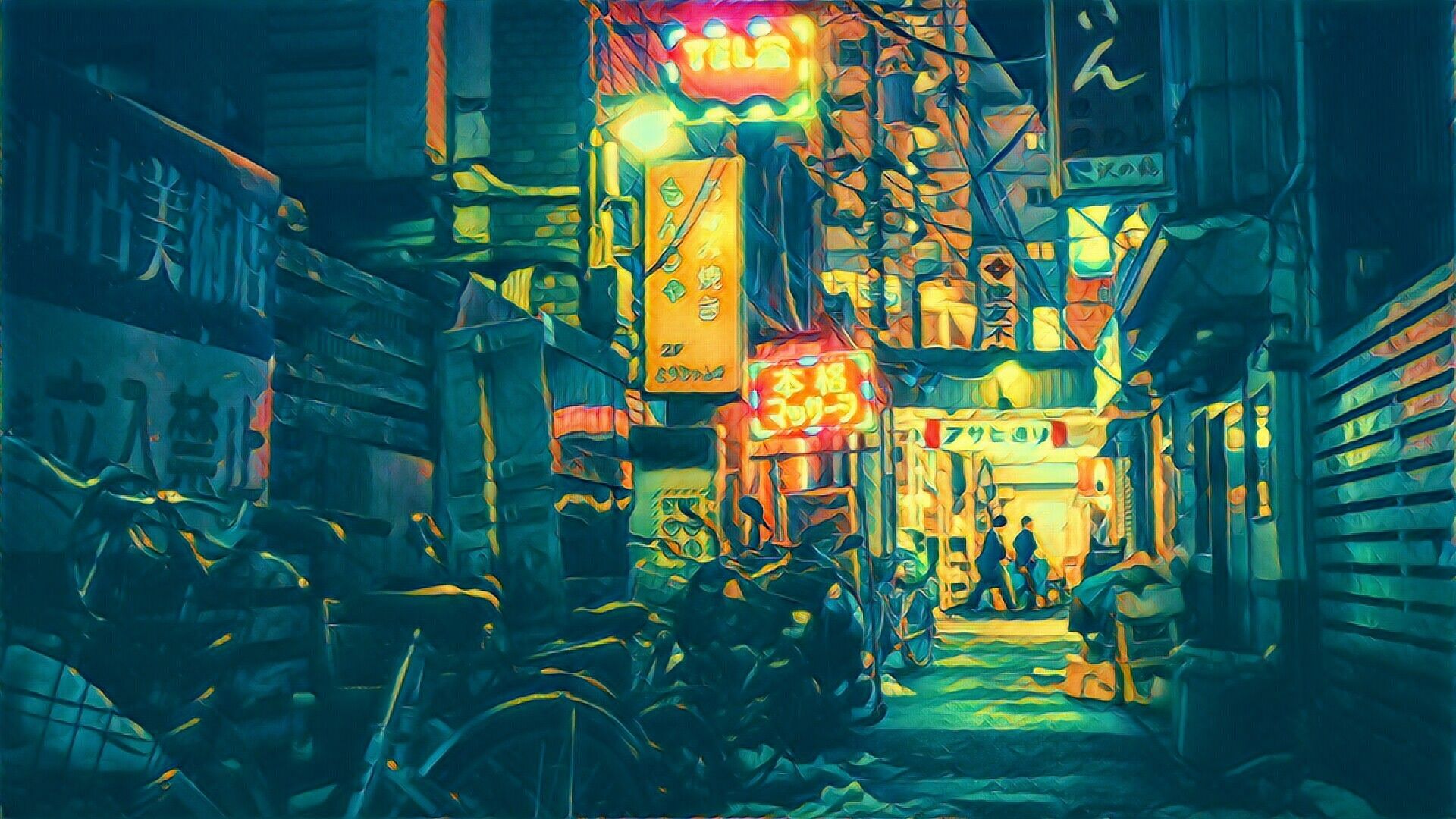 Japan Pixel Art Wallpapers