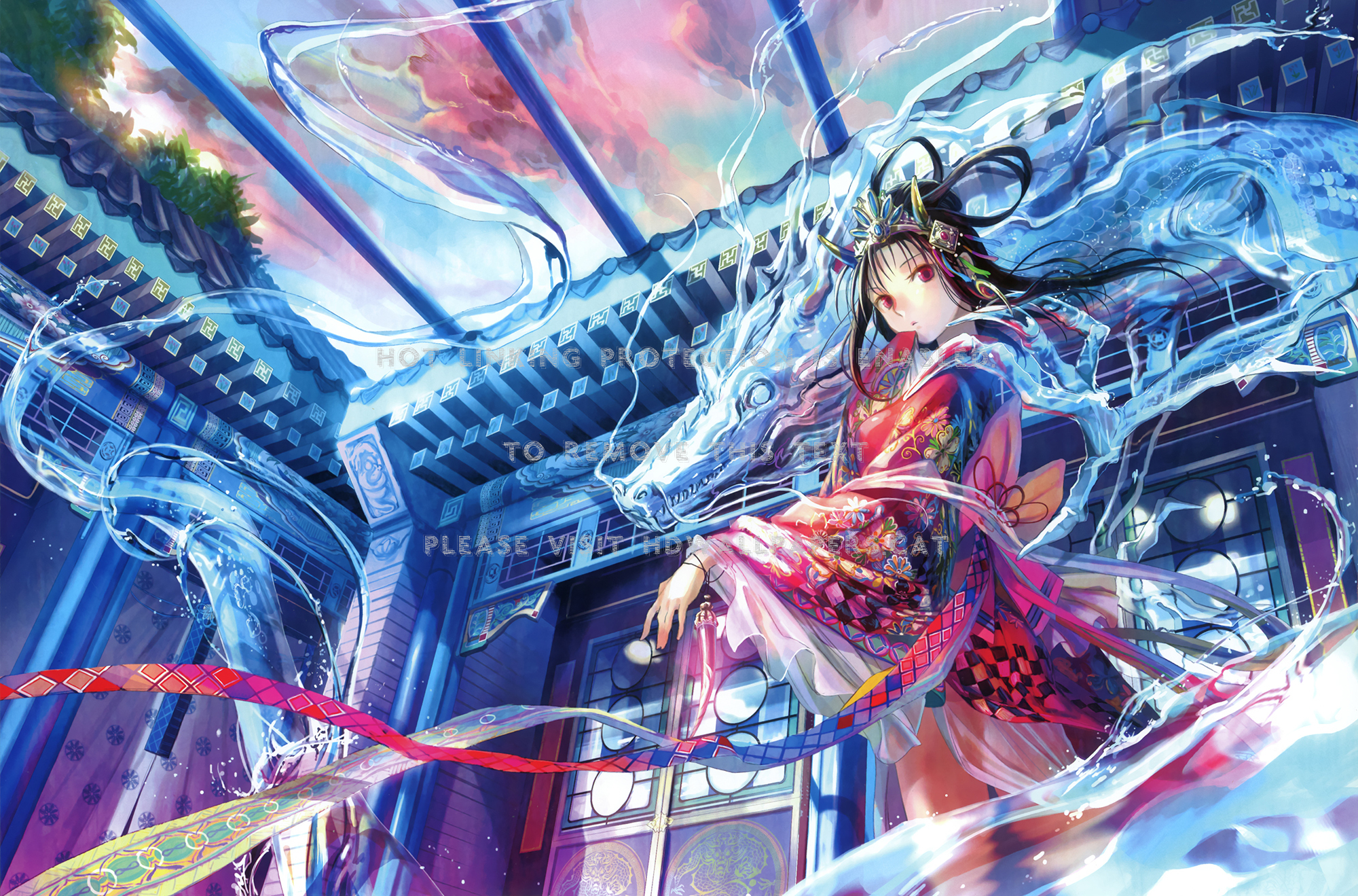 Japanese Blue Dragon Wallpapers