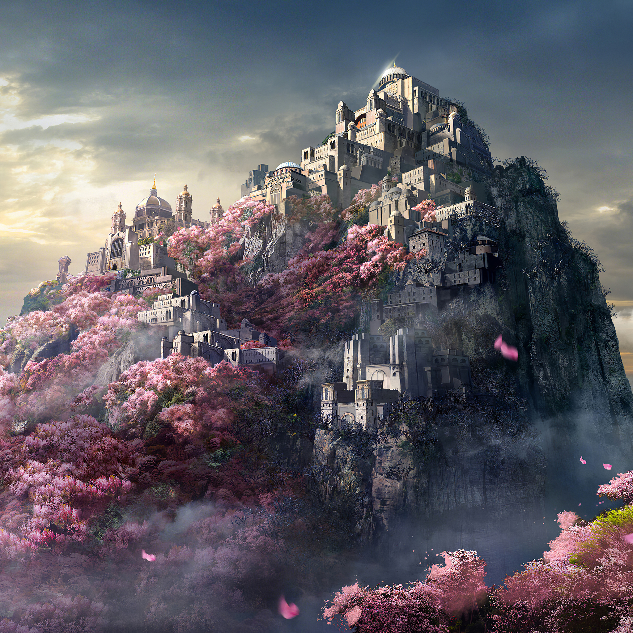 Japanese Castle Art Wallpapers