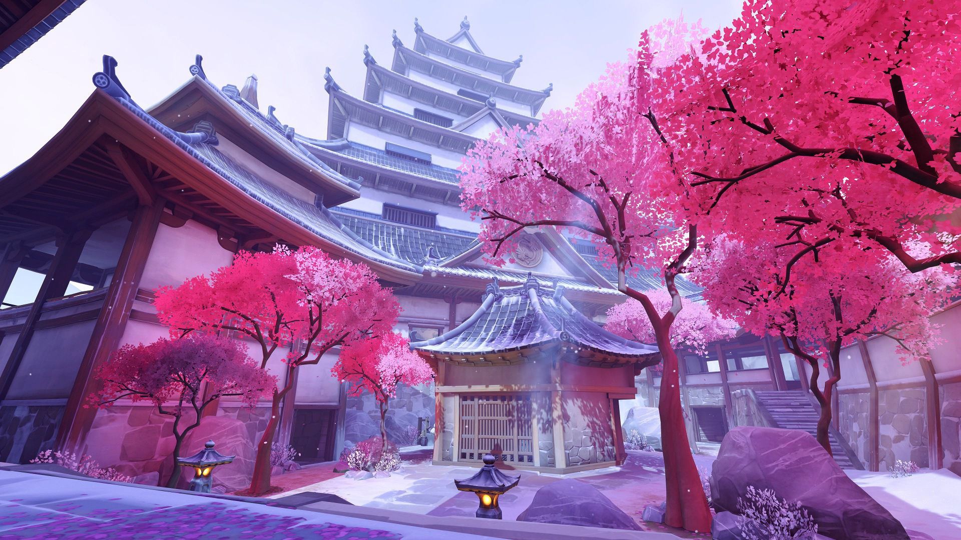 Japanese Castle Art Wallpapers