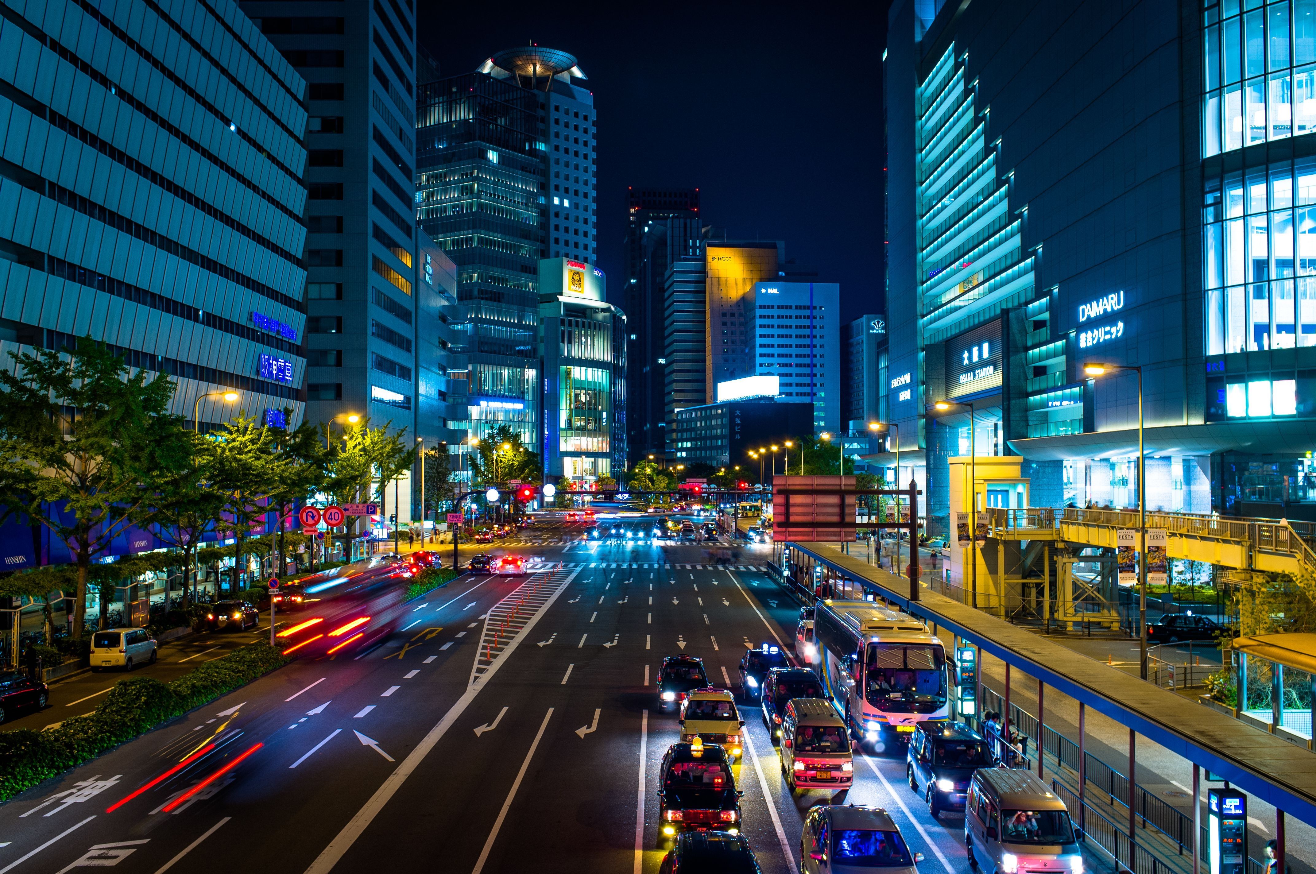 Japanese City Background