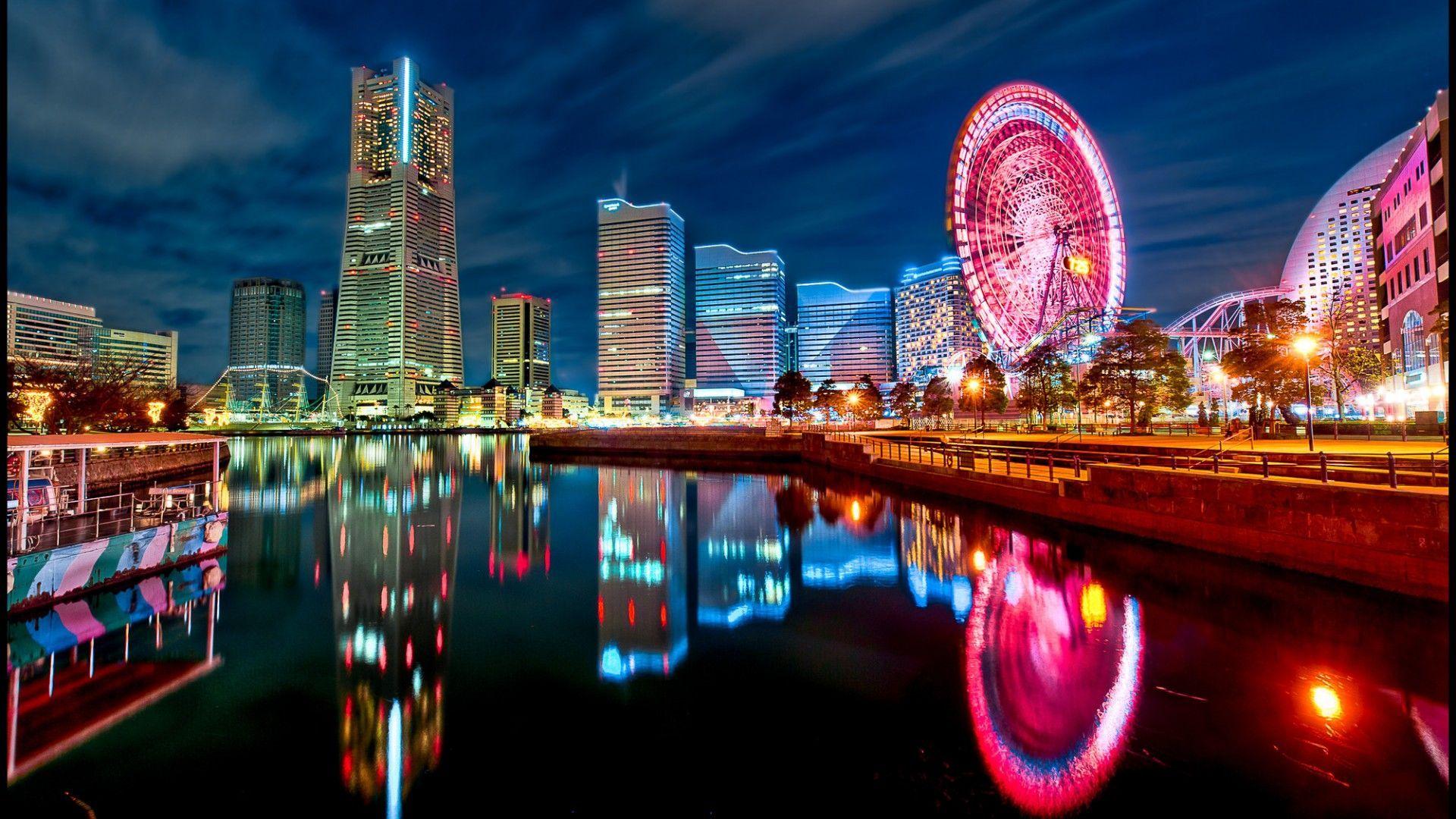 Japanese City Landscape Wallpapers