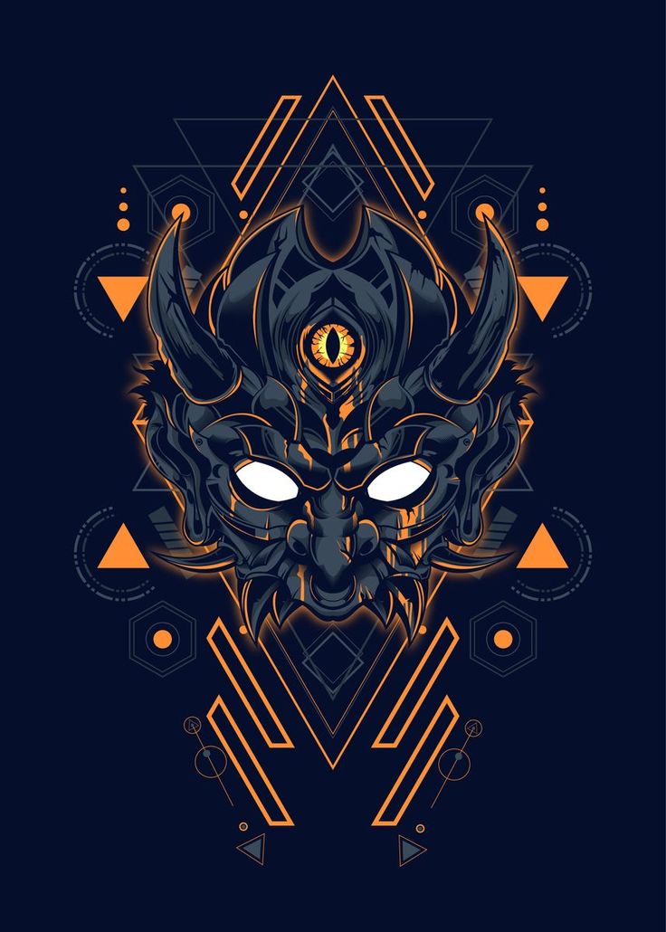 Japanese Demon Samurai Mask Wallpapers