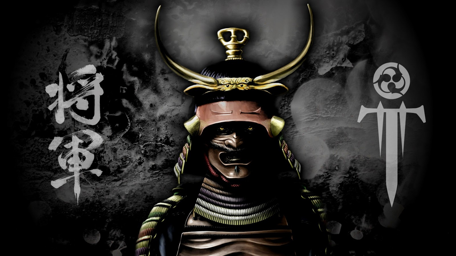 Japanese Demon Samurai Mask Wallpapers