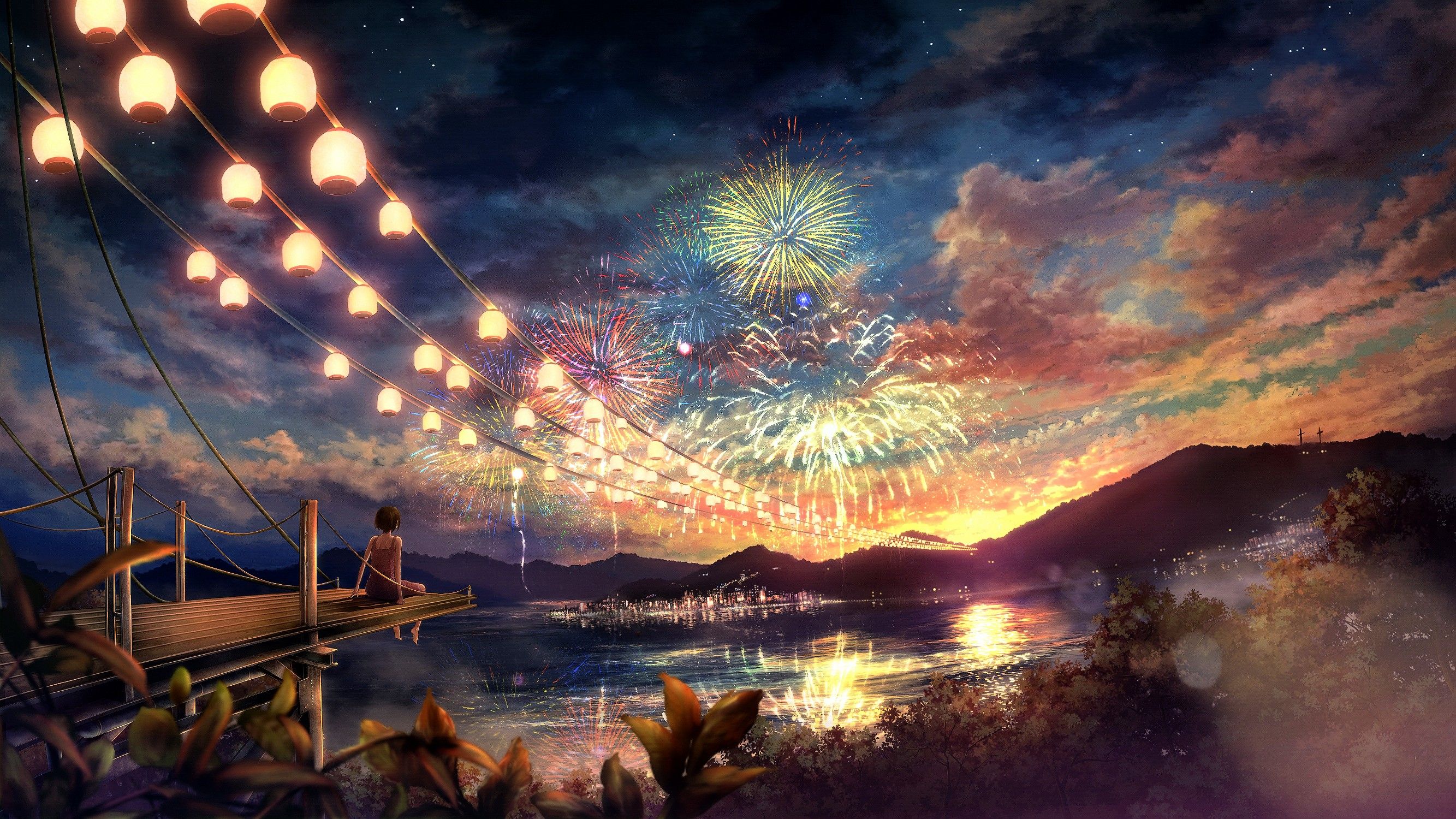 Japanese Fireworks Wallpapers