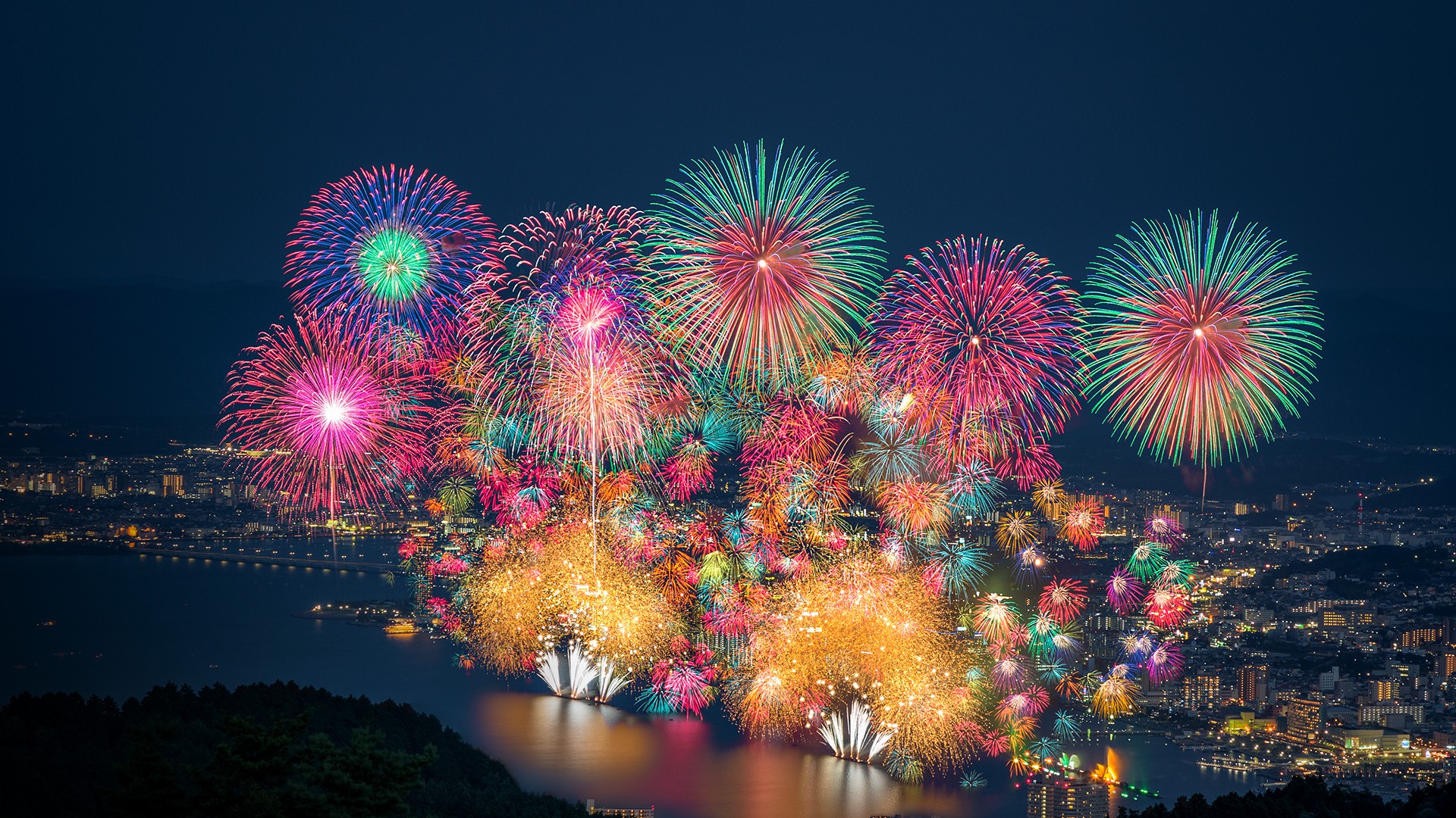 Japanese Fireworks Wallpapers